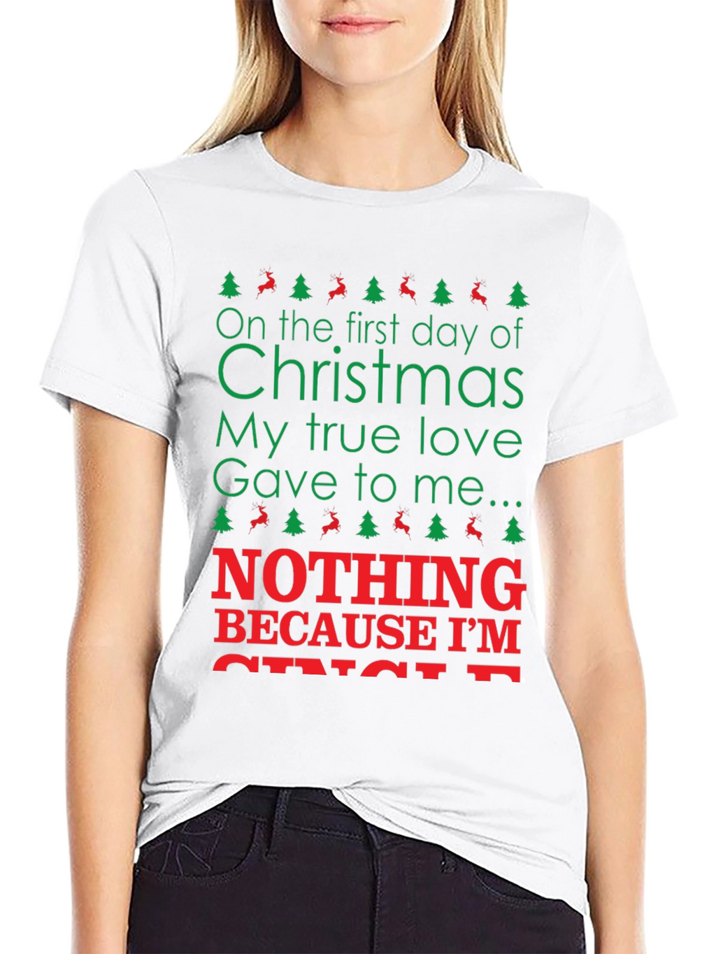 Christmas Nothing T-Shirt - Holiday Humor Tee