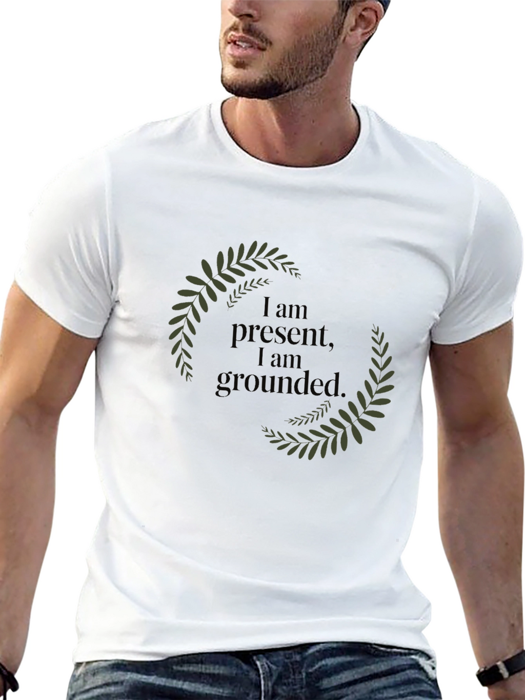 Present & Grounded Graphic Tee
