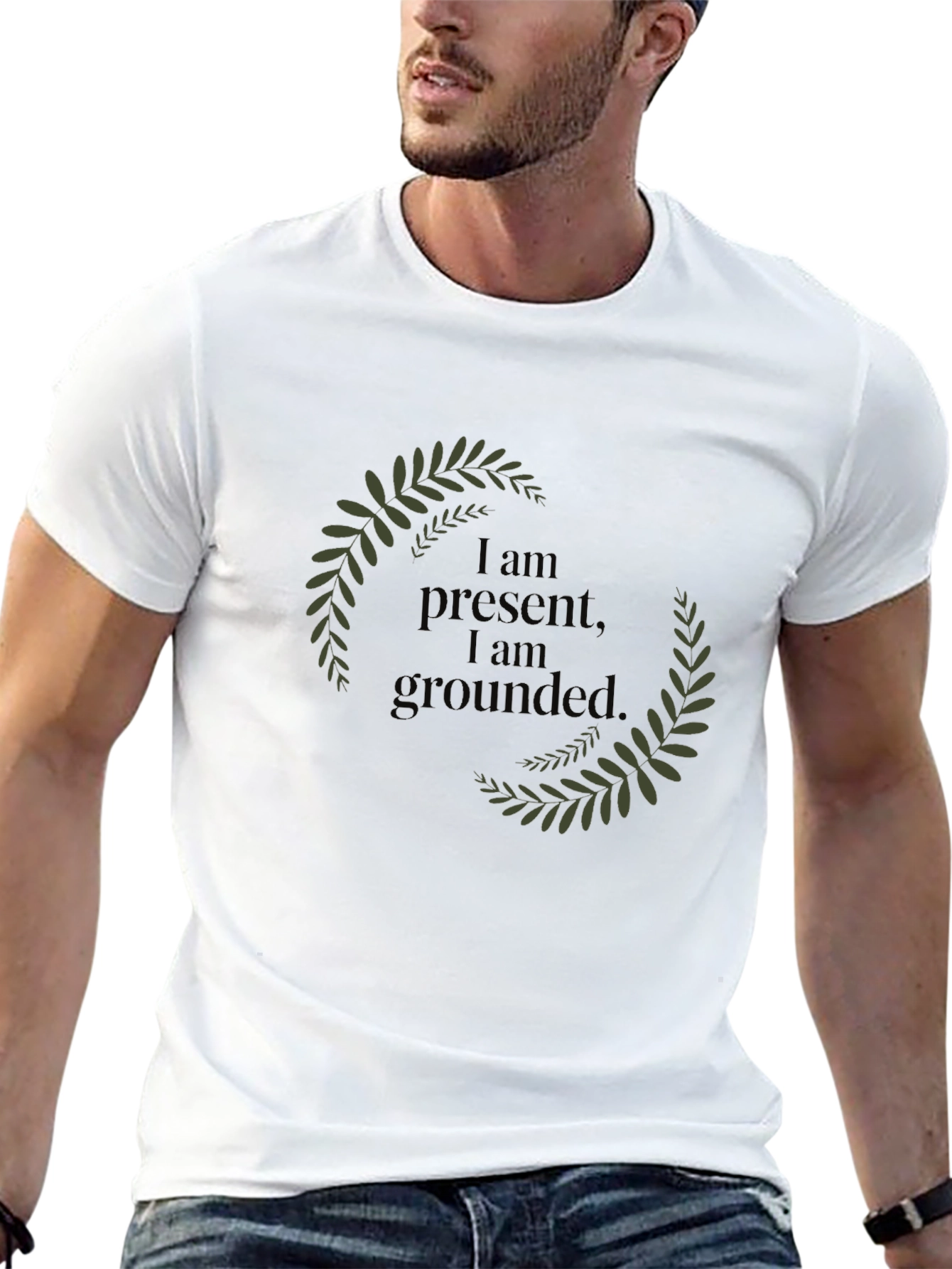 Present & Grounded Graphic Tee