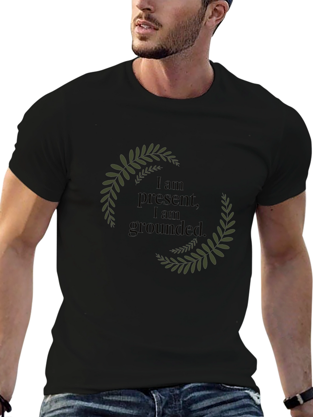 Present & Grounded Graphic Tee