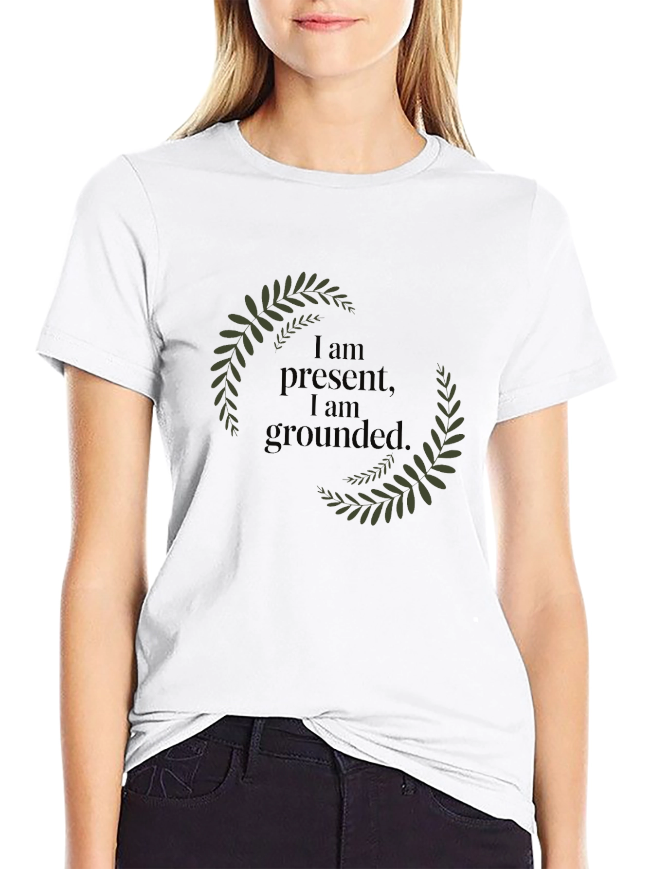 Present & Grounded Graphic Tee