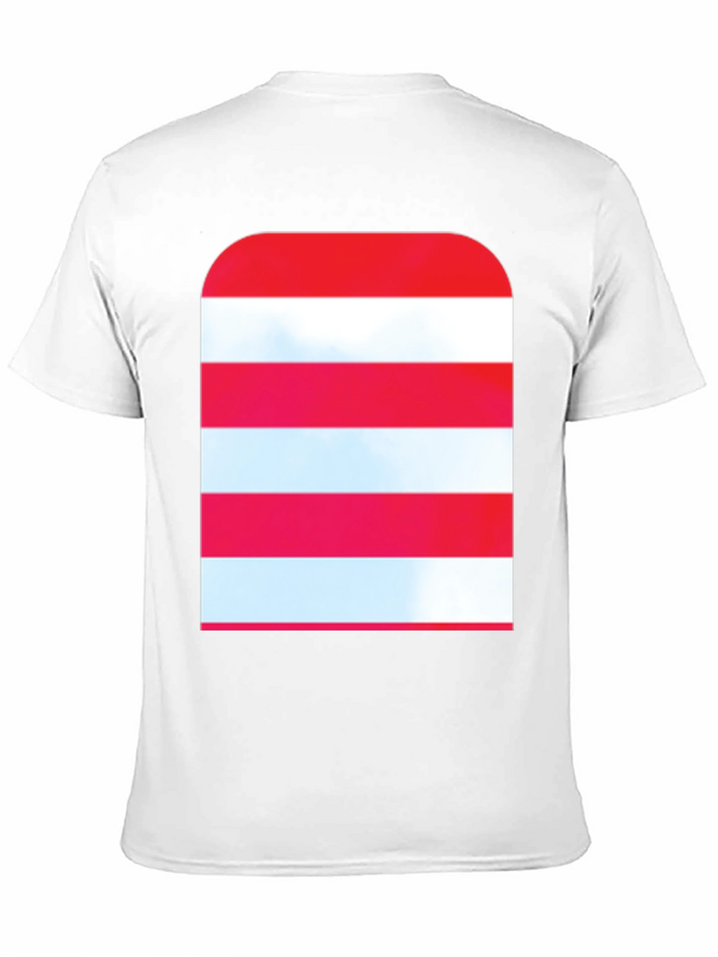 Striped Graphic Tee - Modern Casual Style
