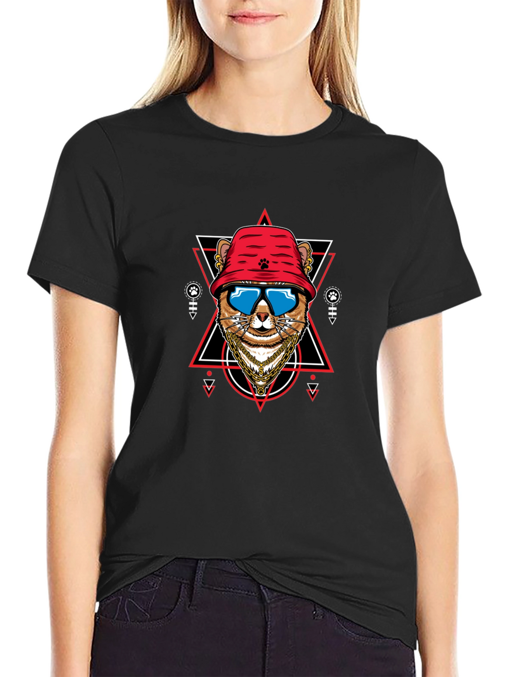 Cool Cat Graphic Tee - Streetwear Style