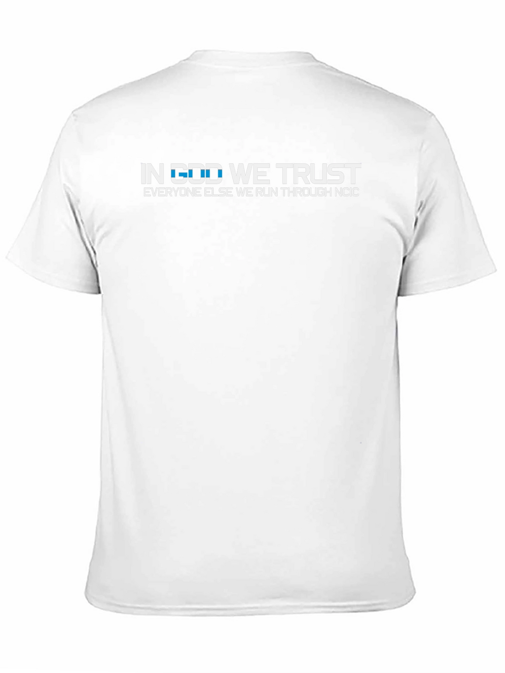 In God We Trust Black Graphic T-Shirt