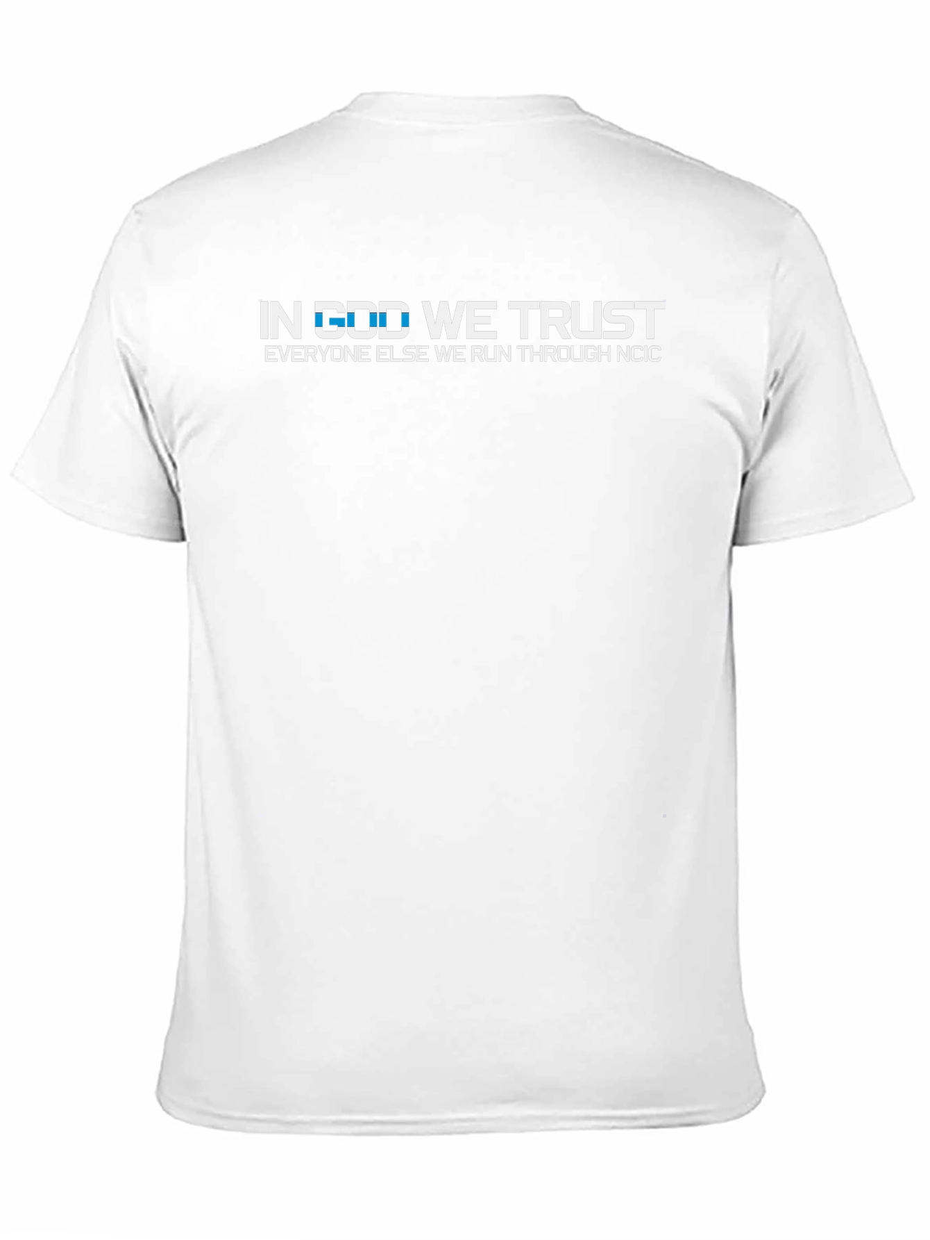 In God We Trust Black Graphic T-Shirt