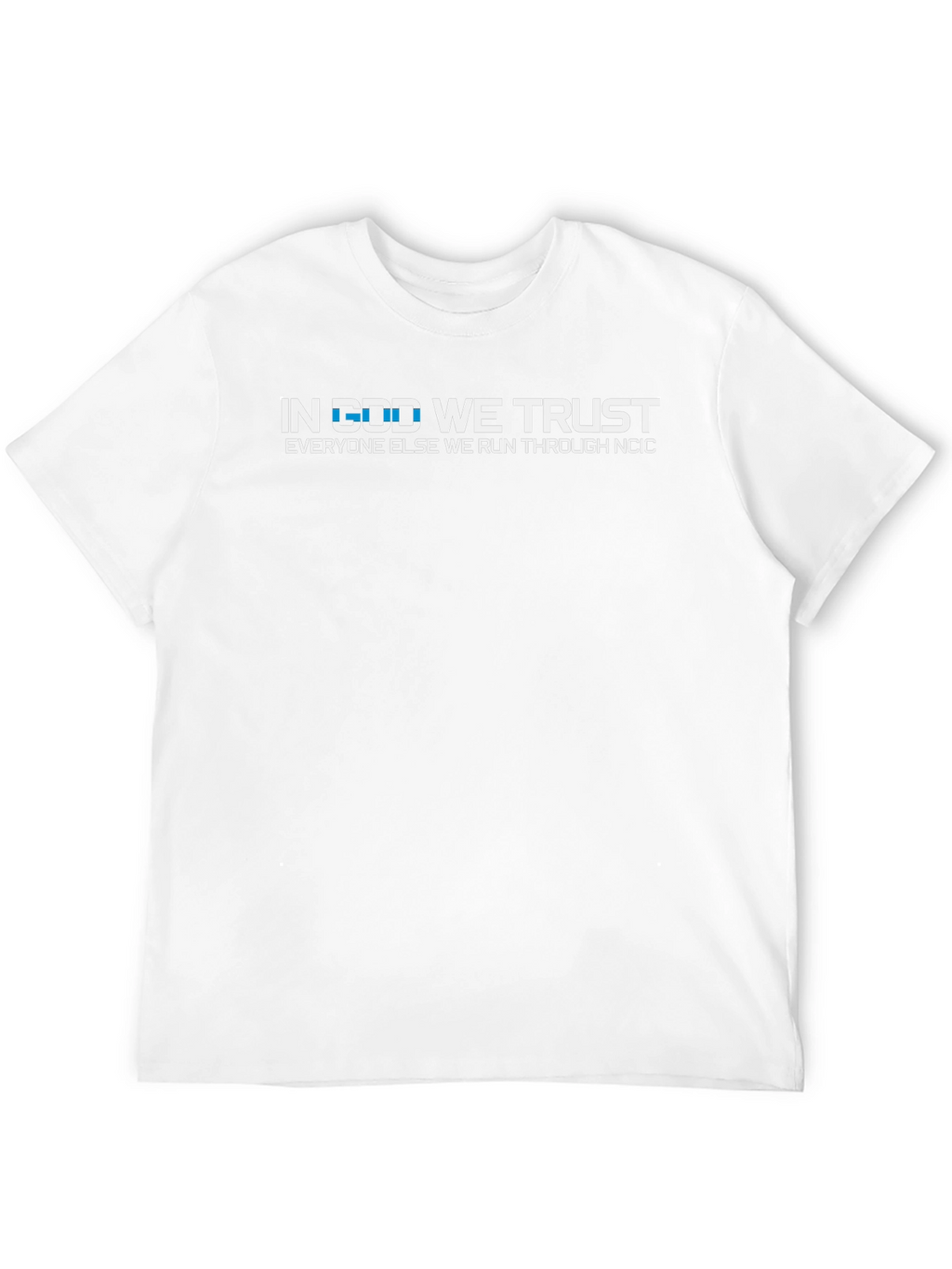 In God We Trust Black Graphic T-Shirt