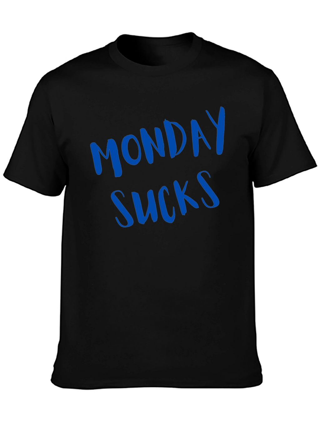 Monday Sucks Mens Black T-Shirt - Casual Wear