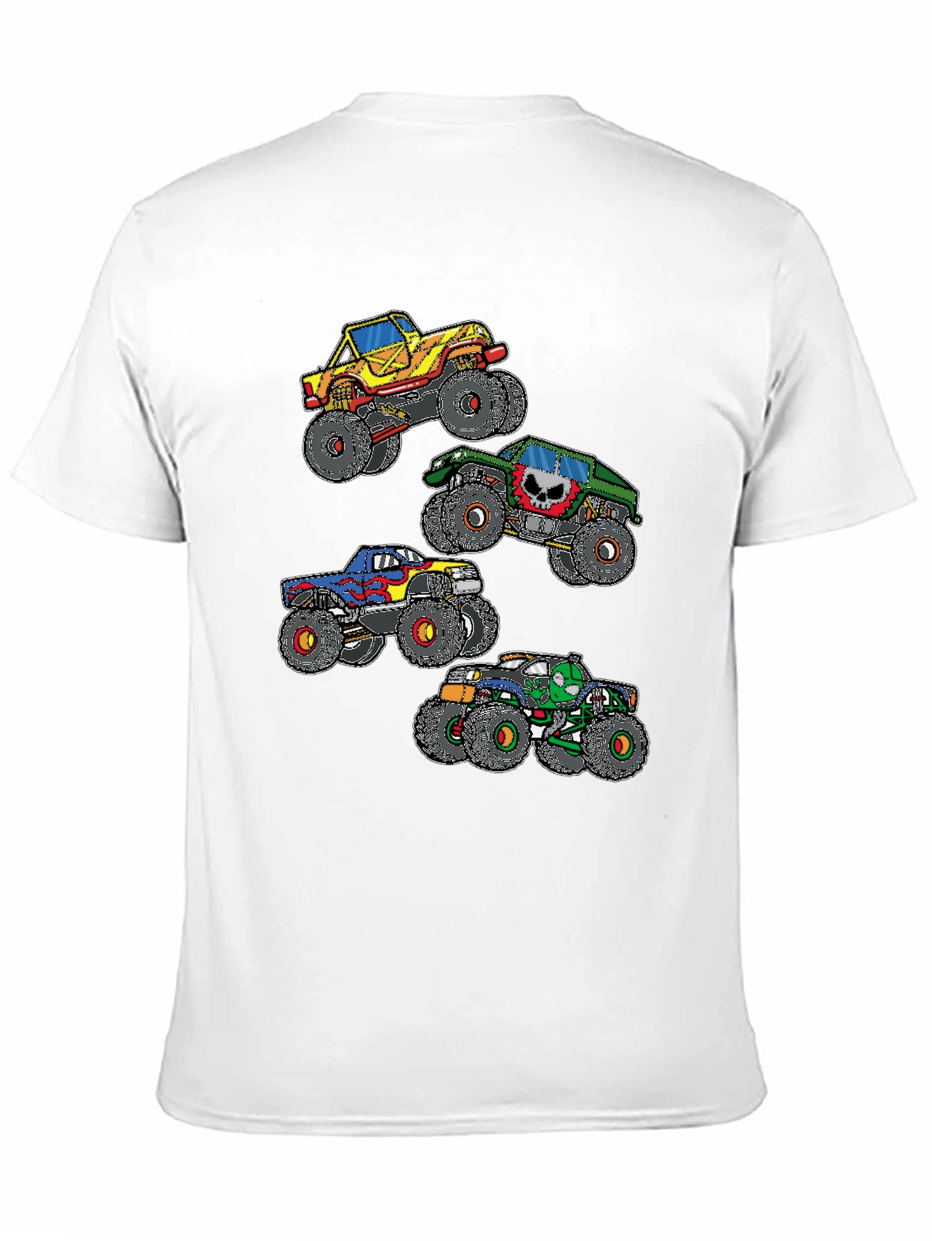 Monster Truck Graphic Black T-Shirt
