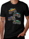Monster Truck Graphic Black T-Shirt