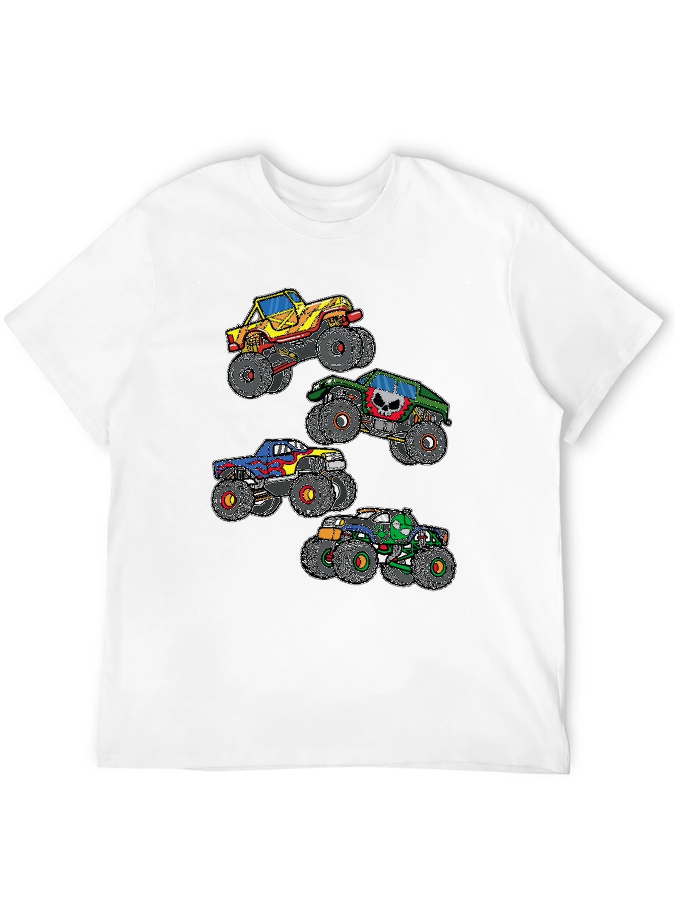 Monster Truck Graphic Black T-Shirt