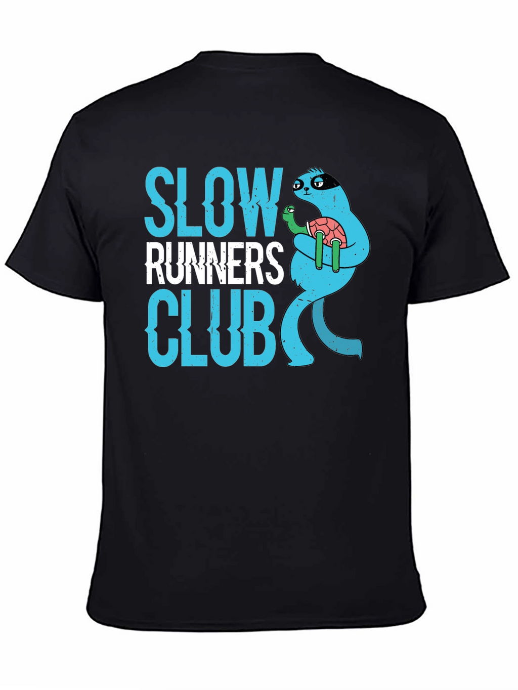Slow Runners Club Novelty Graphic T-Shirt