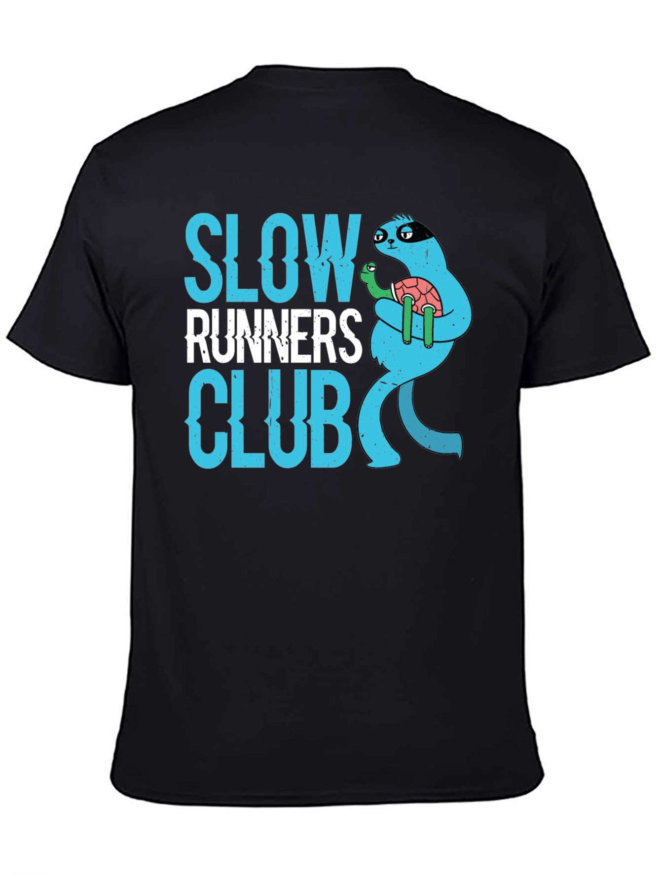 Slow Runners Club Novelty Graphic T-Shirt