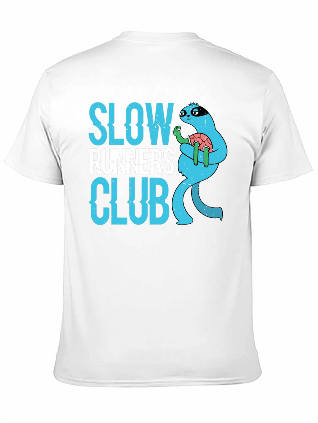 Slow Runners Club Novelty Graphic T-Shirt