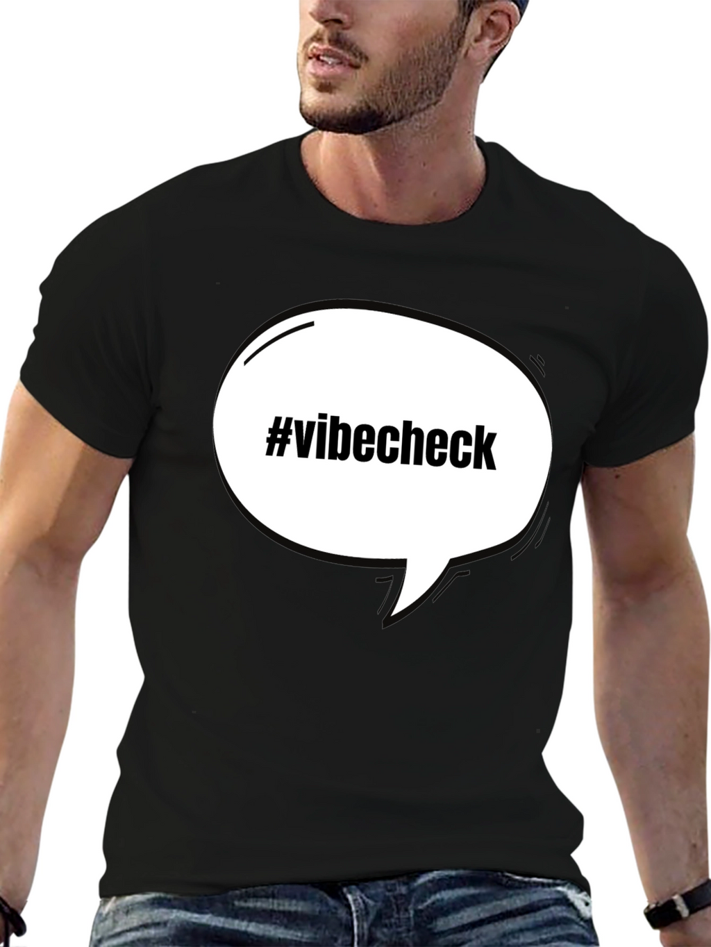 Vibe Check T-Shirt - Funny Slogan Tee