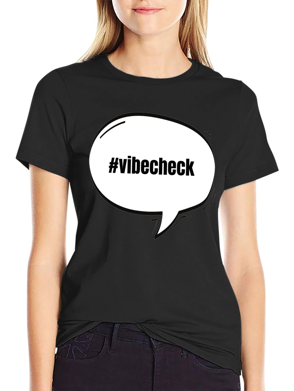 Vibe Check T-Shirt - Funny Slogan Tee