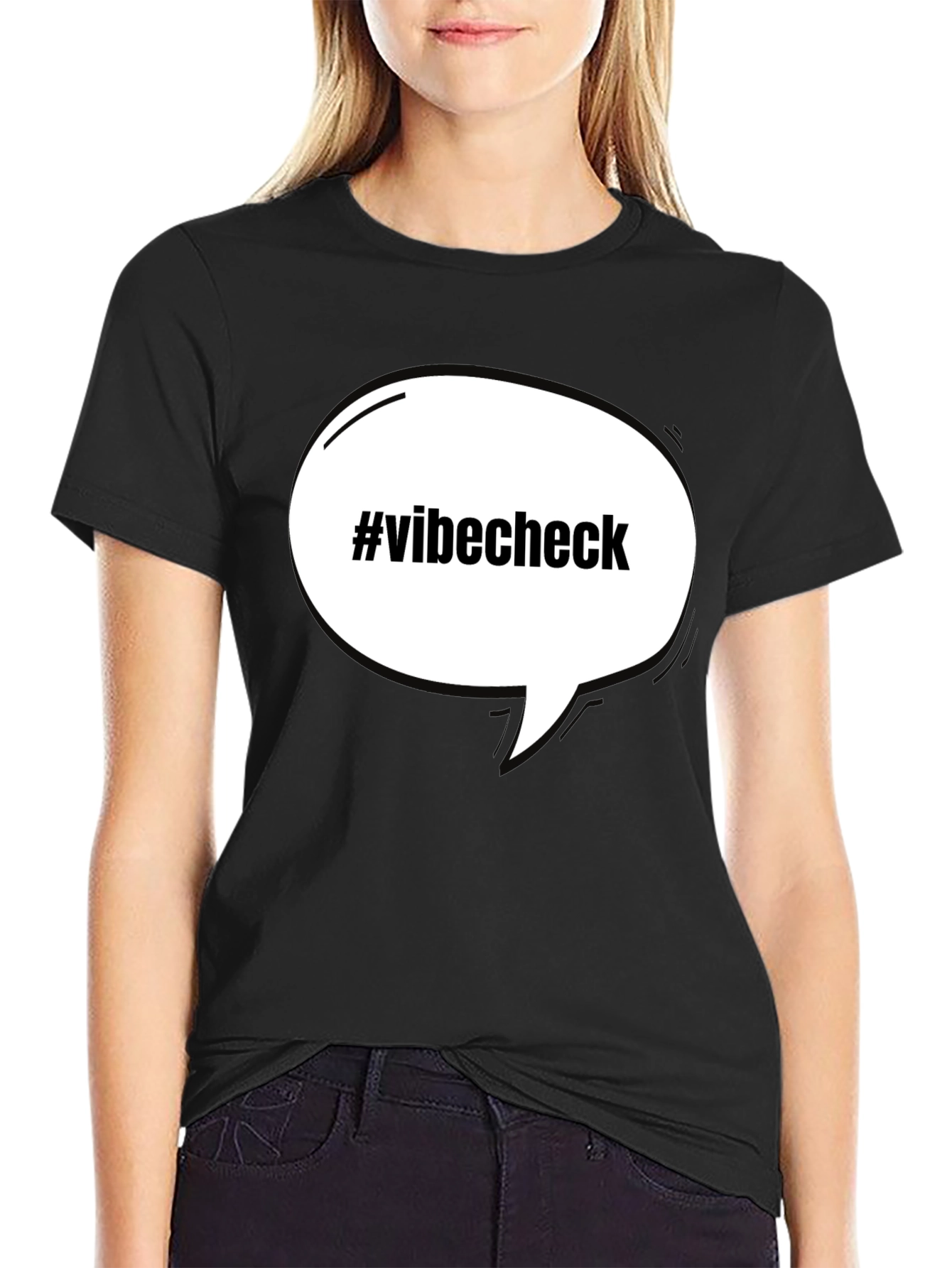 Vibe Check T-Shirt - Funny Slogan Tee