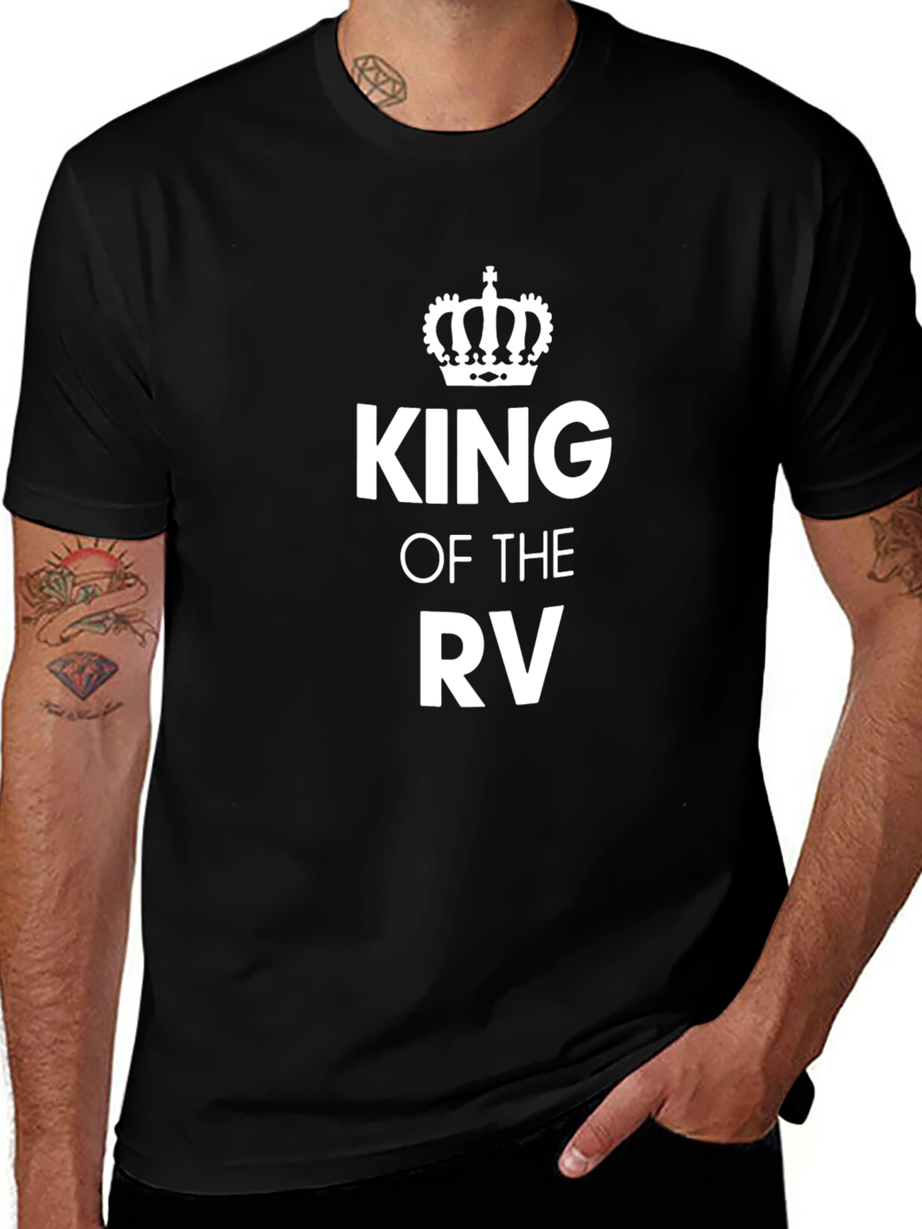 King of the RV Graphic Tee - Black