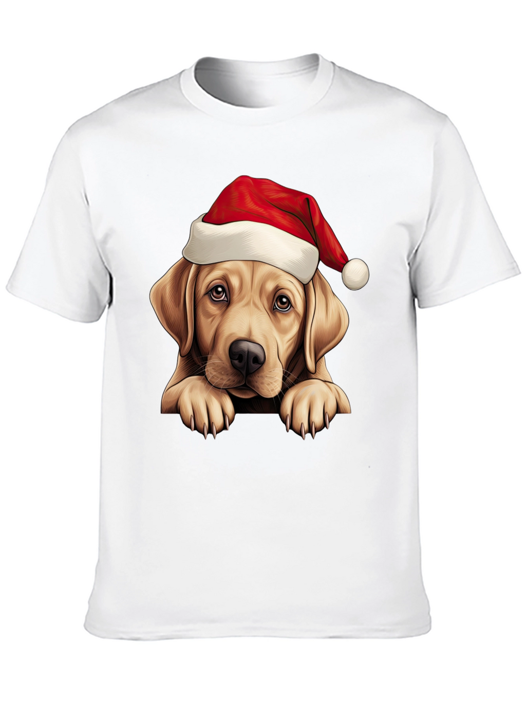 Christmas Labrador T-Shirt - Holiday Dog Tee