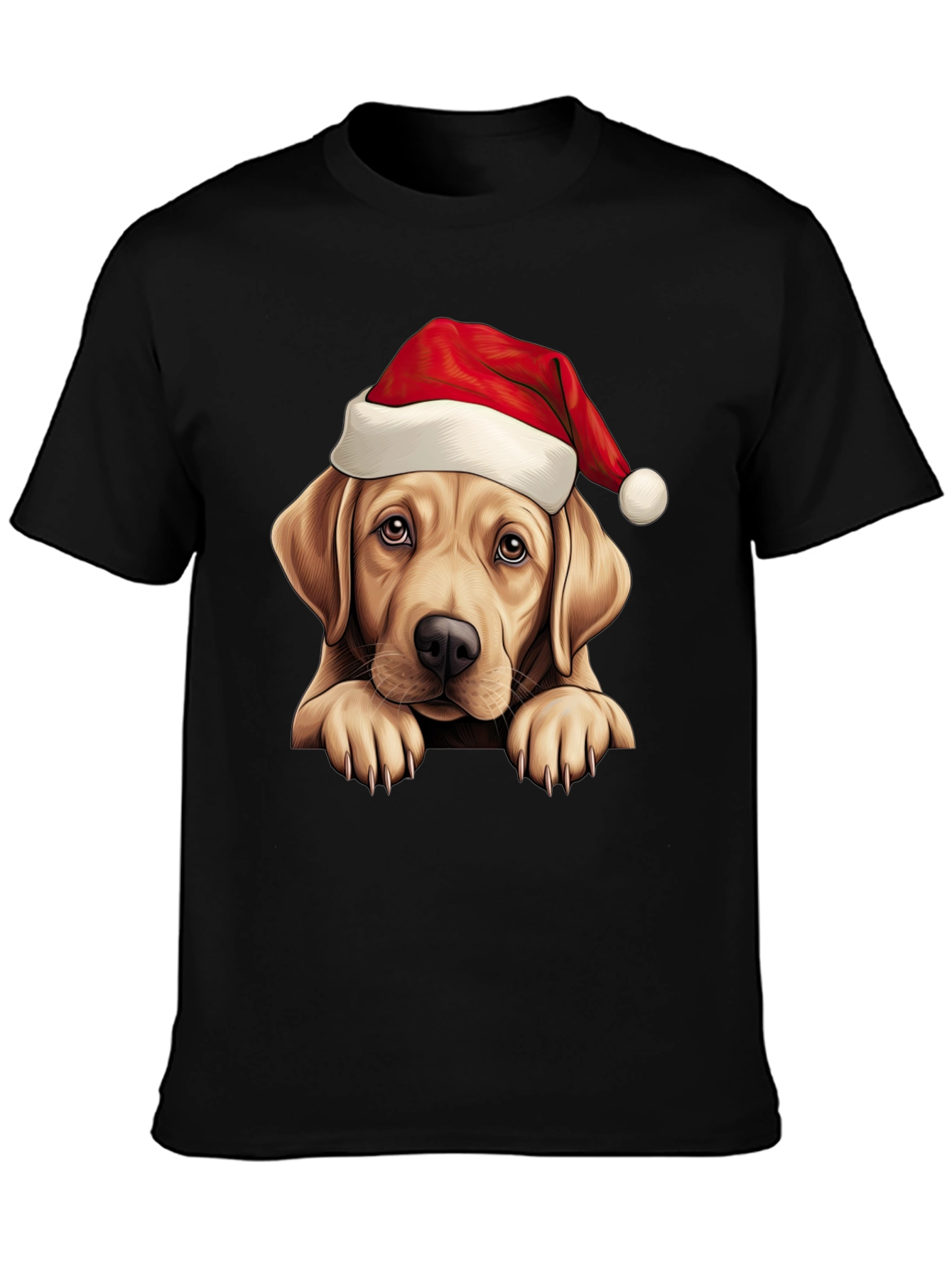 Christmas Labrador T-Shirt - Holiday Dog Tee