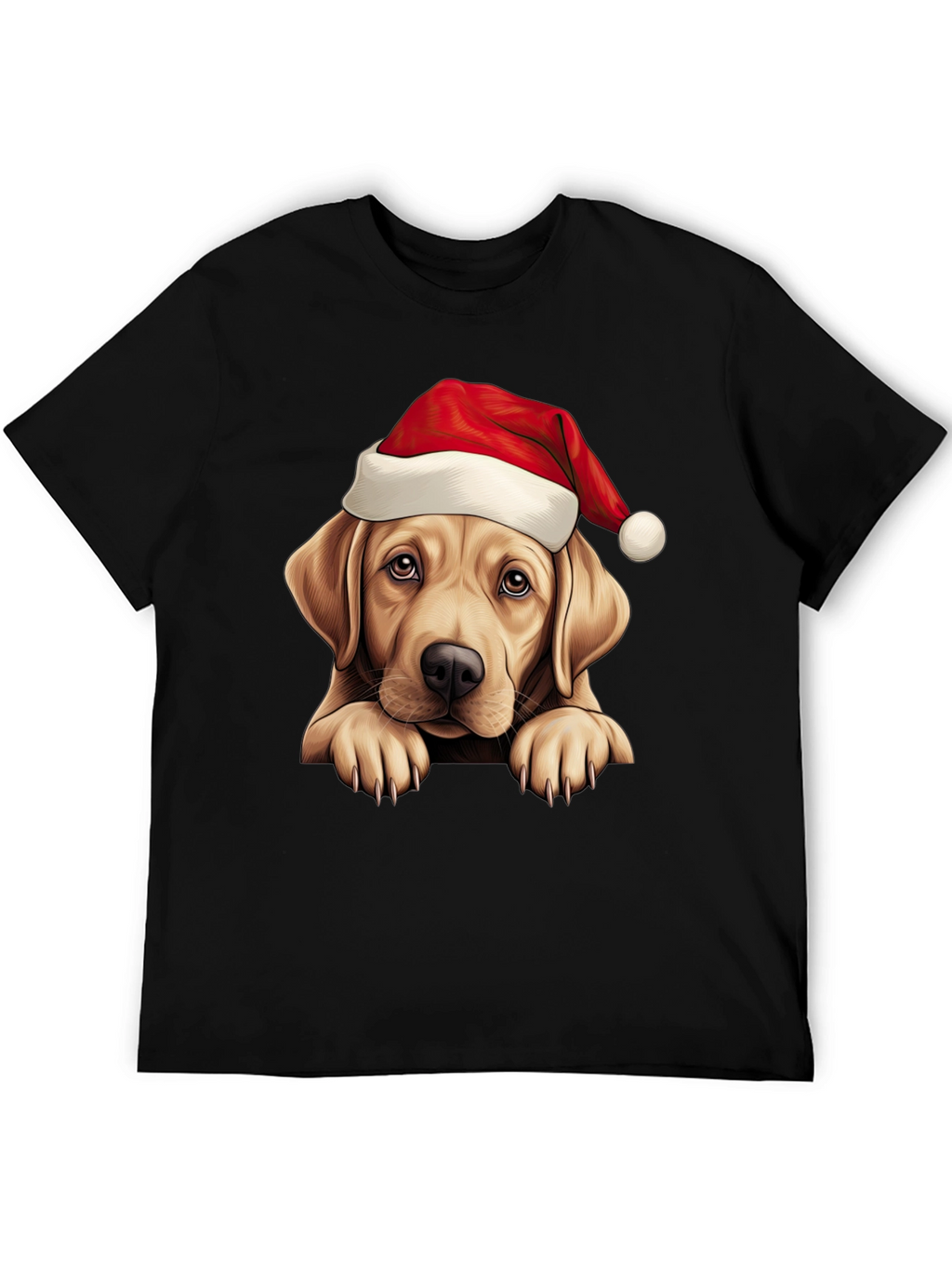 Christmas Labrador T-Shirt - Holiday Dog Tee