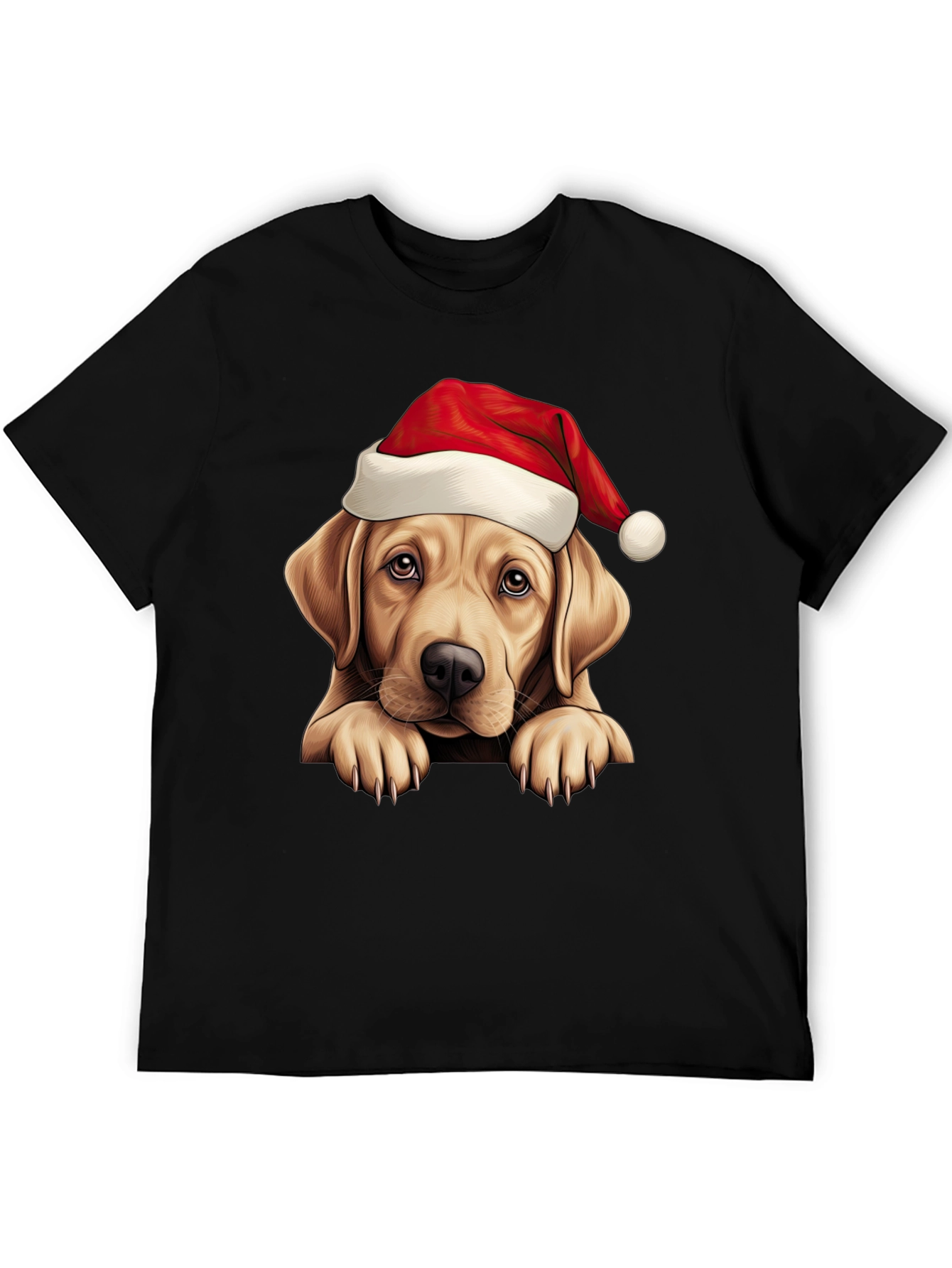 Christmas Labrador T-Shirt - Holiday Dog Tee