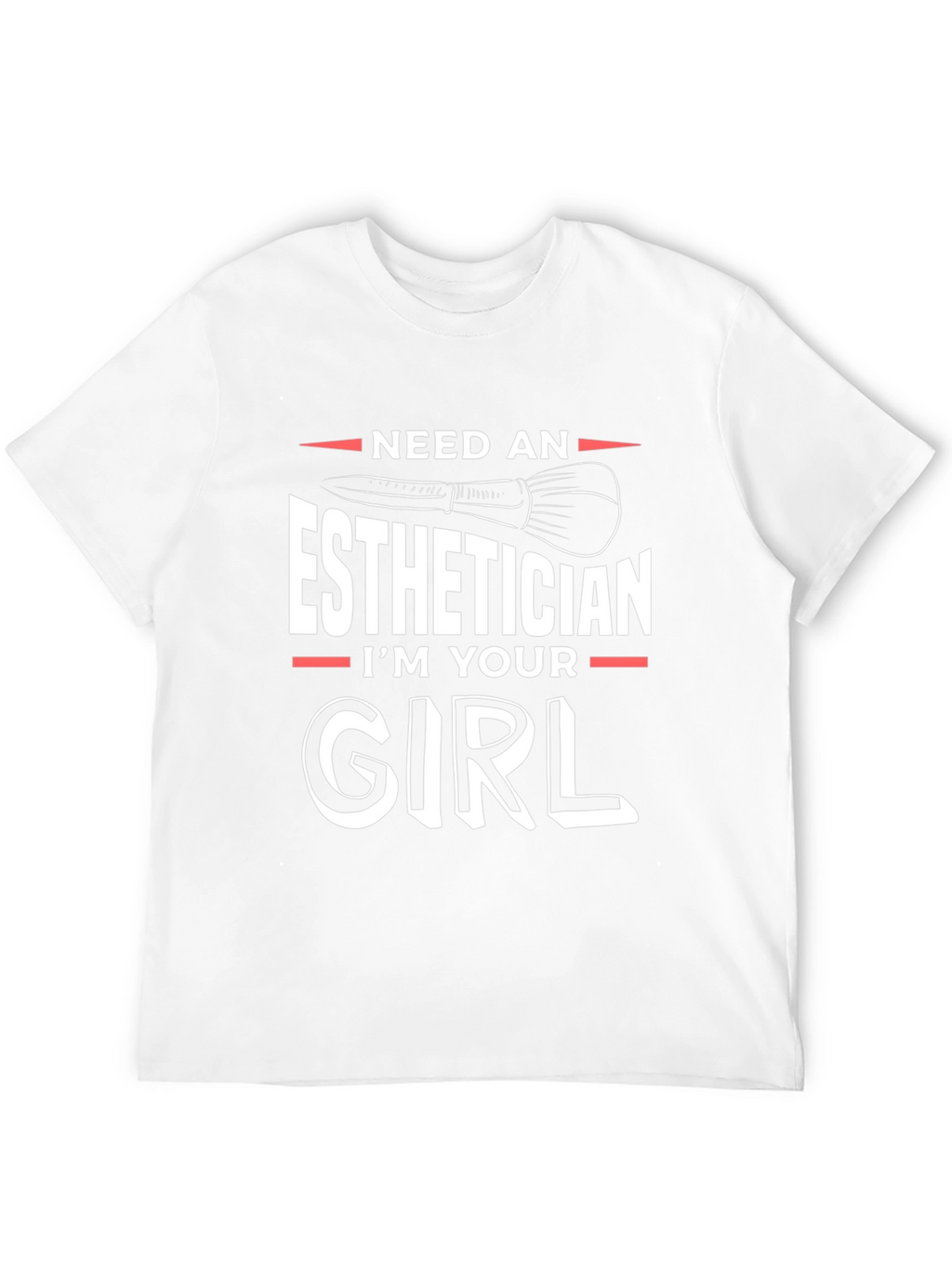 Esthetician Girl T-Shirt - Beauty Expert Tee