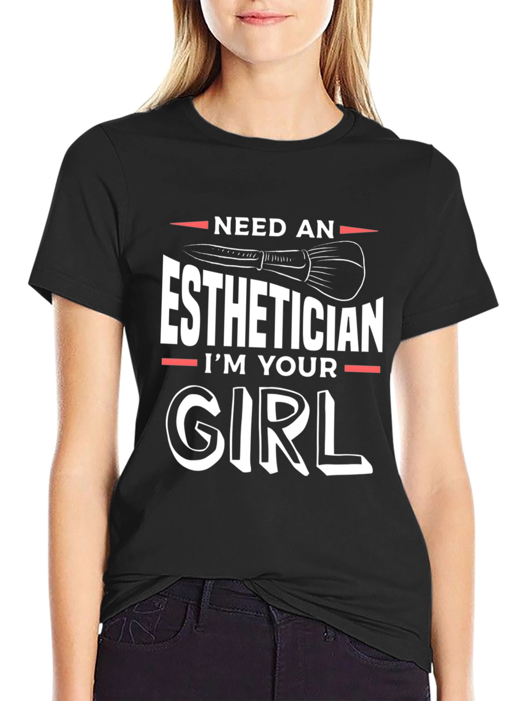 Esthetician Girl T-Shirt - Beauty Expert Tee