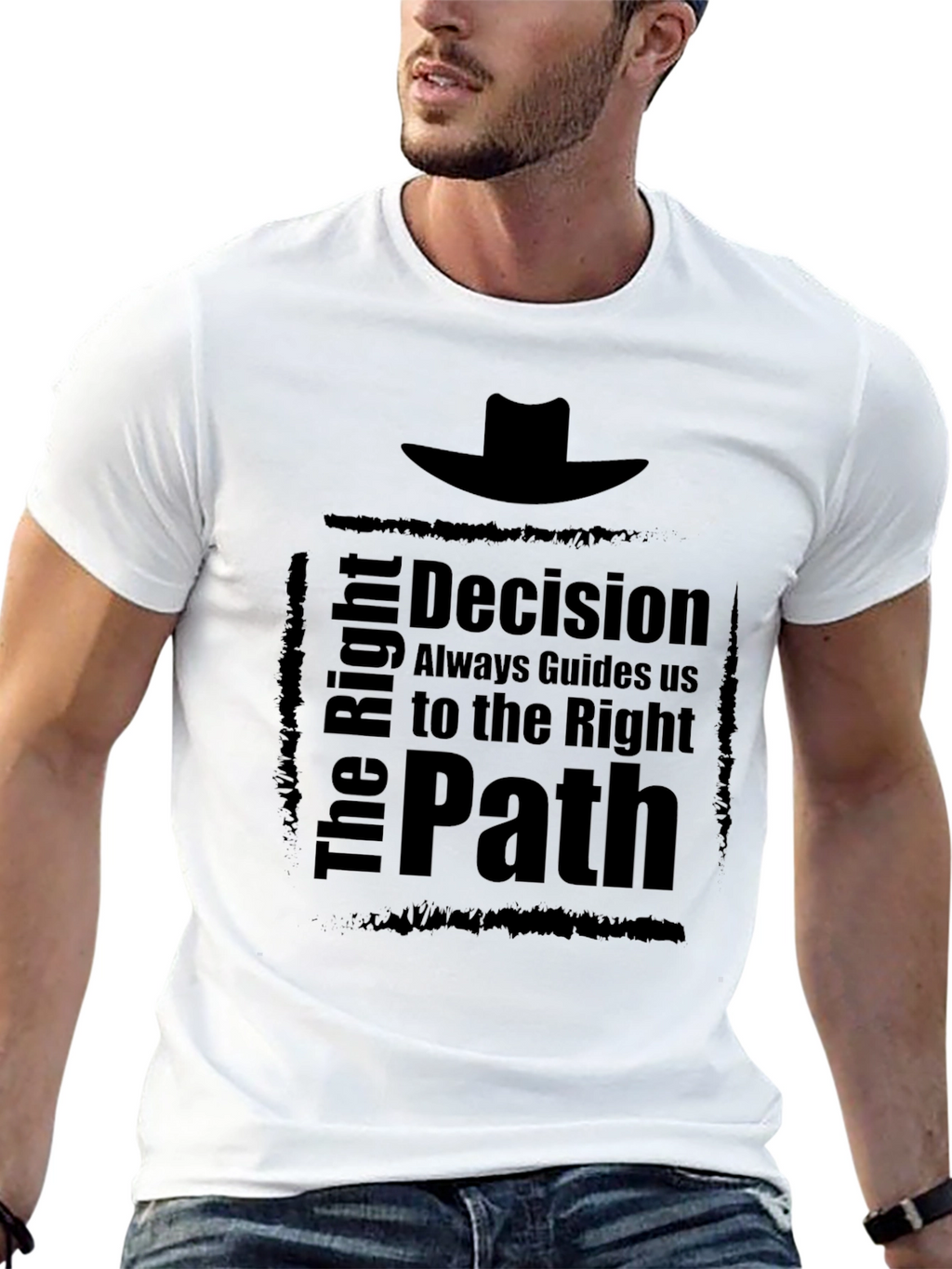 Right Decision Guides Path T-Shirt - Black