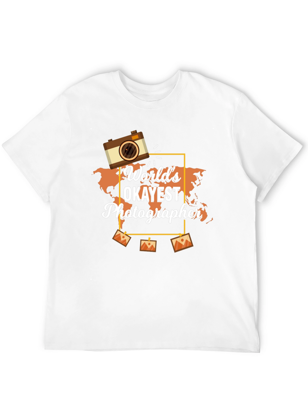 Worlds Okayest Photographer Graphic T-Shirt