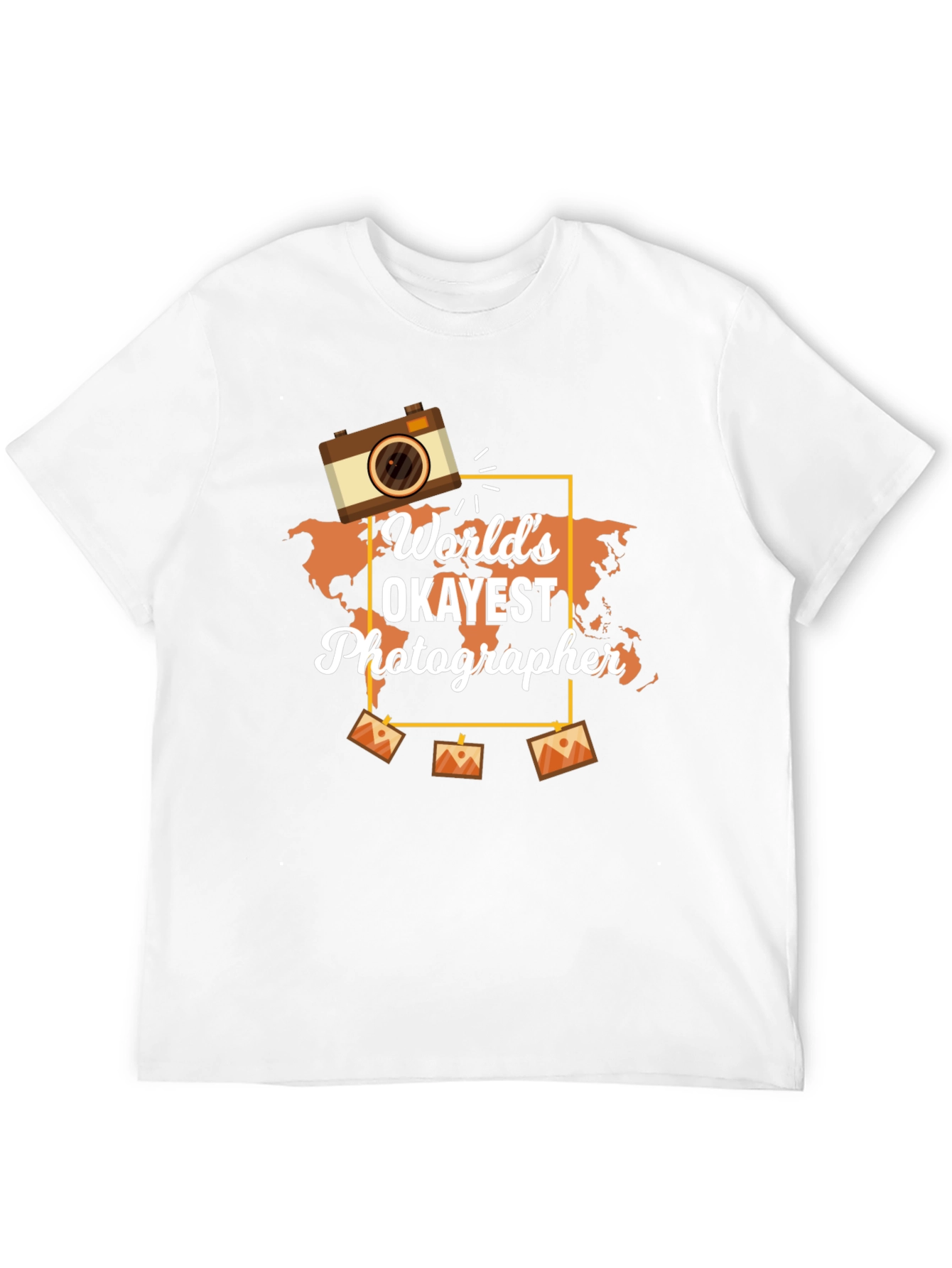 Worlds Okayest Photographer Graphic T-Shirt
