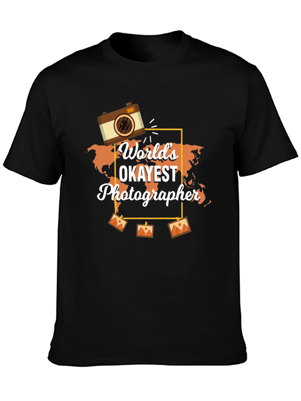 Worlds Okayest Photographer Graphic T-Shirt