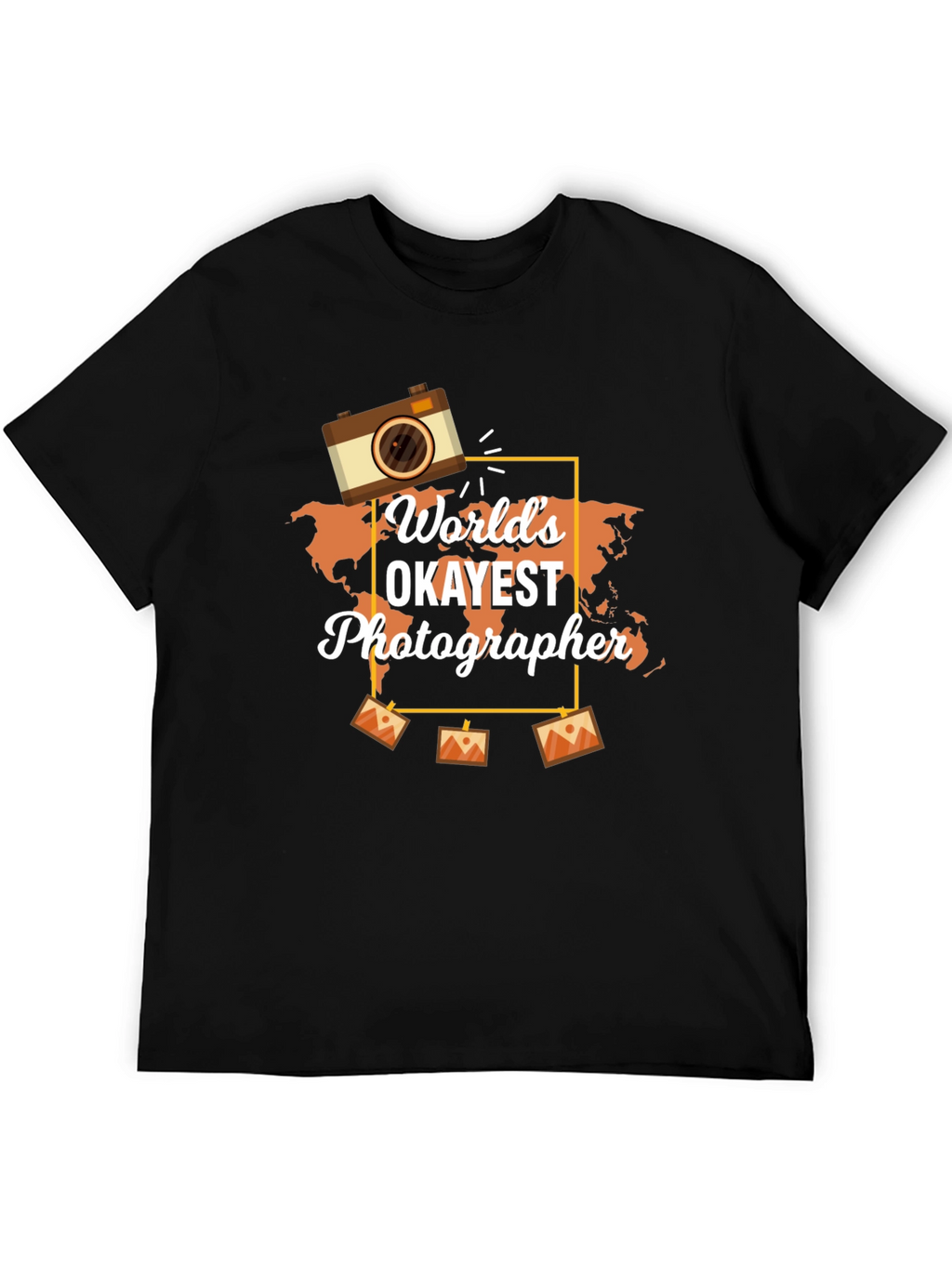 Worlds Okayest Photographer Graphic T-Shirt