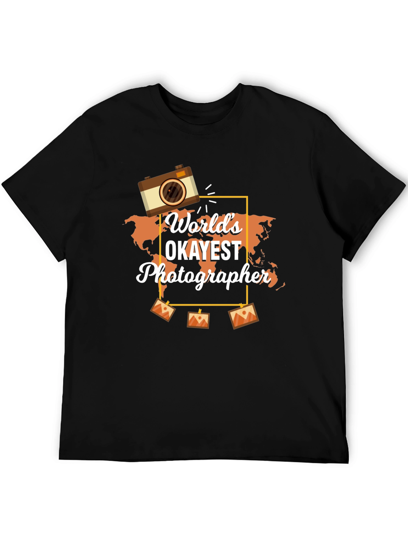 Worlds Okayest Photographer Graphic T-Shirt