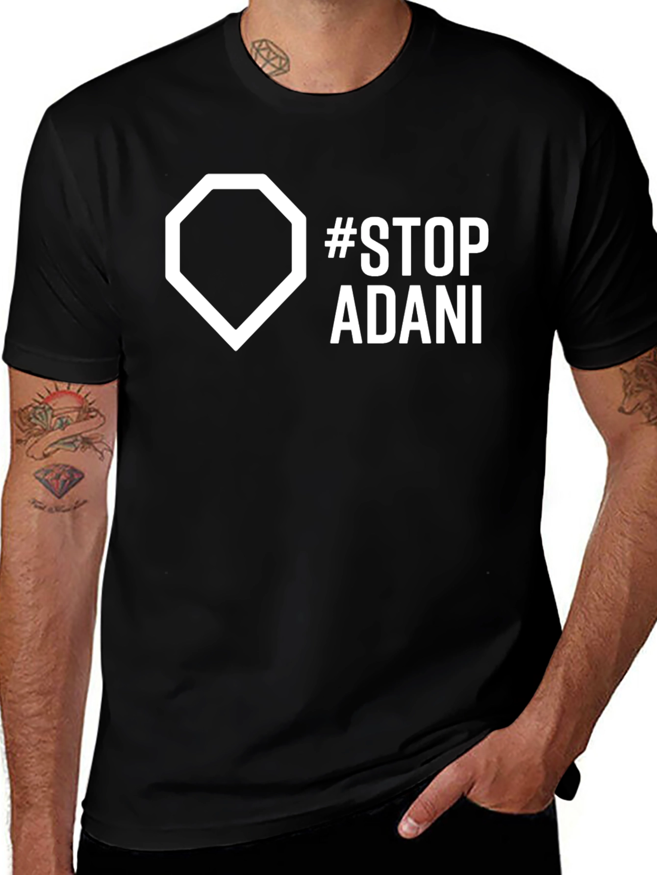 Stop Adani T-Shirt - Protest Climate Change