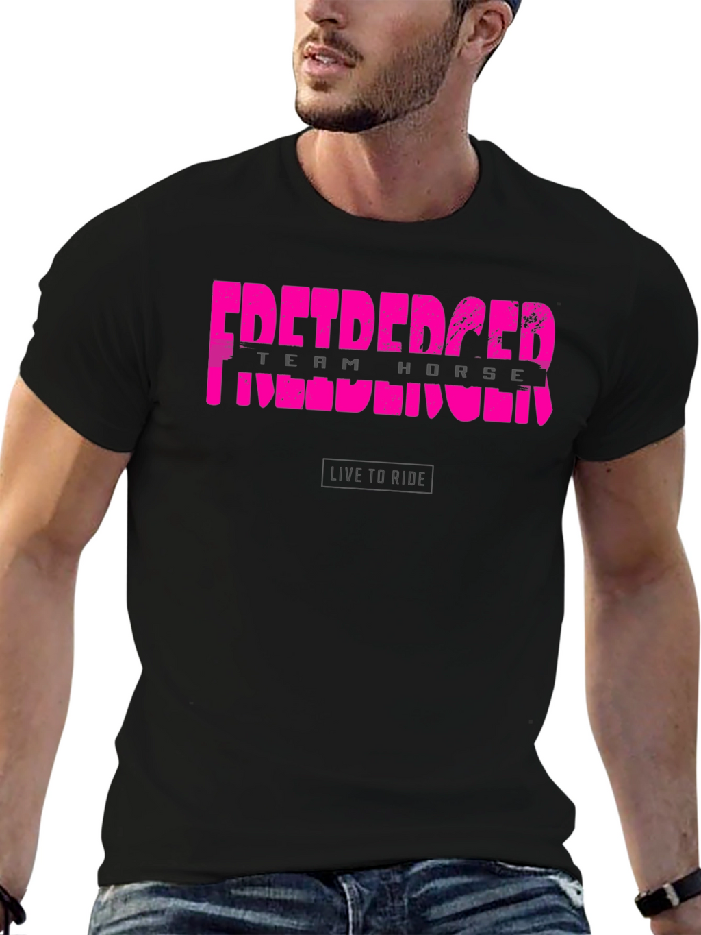Freiberger Team Horse Black T-Shirt