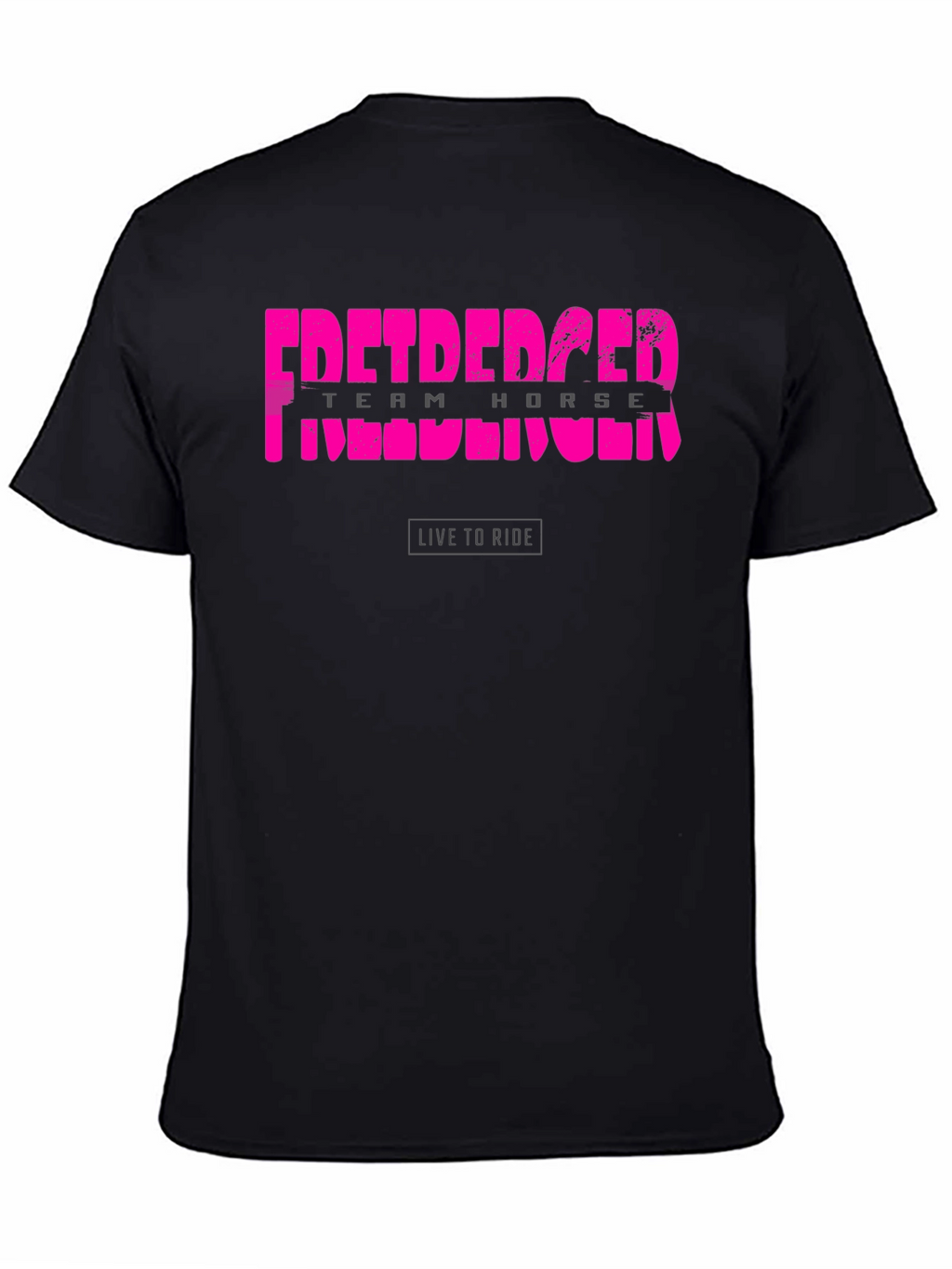 Freiberger Team Horse Black T-Shirt