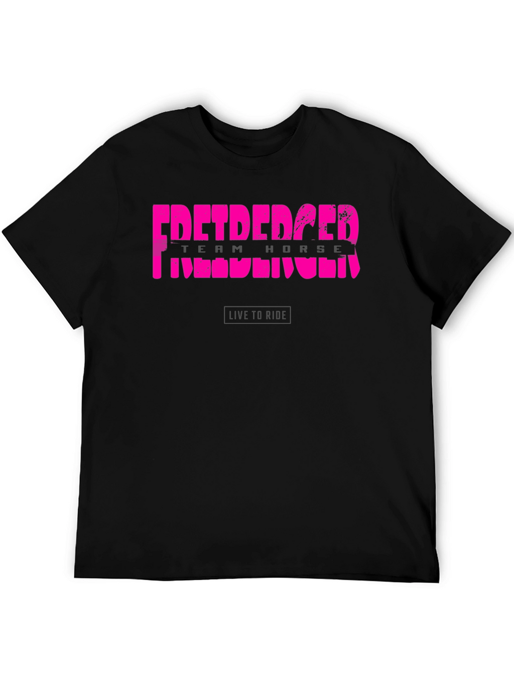 Freiberger Team Horse Black T-Shirt