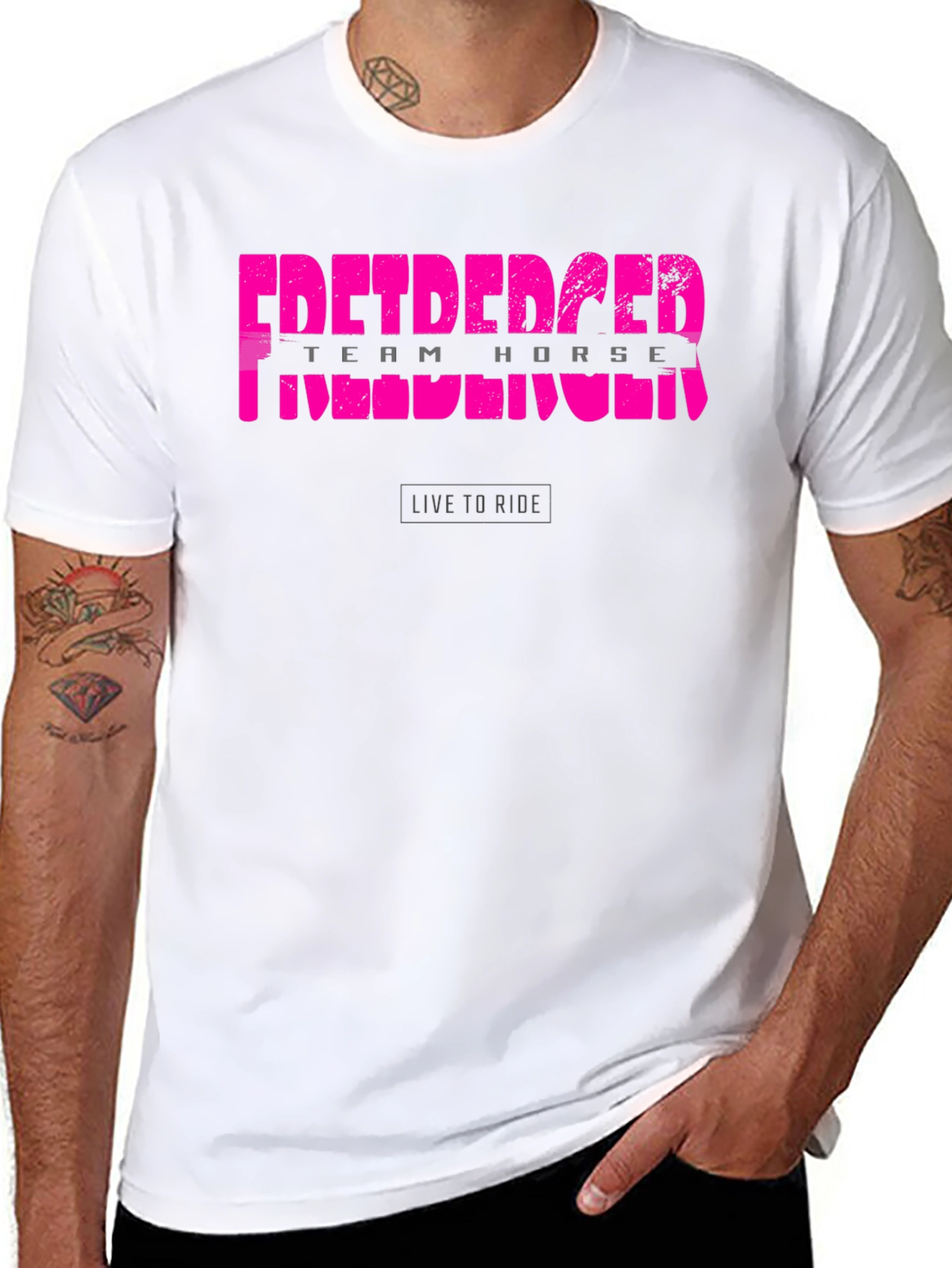 Freiberger Team Horse Black T-Shirt