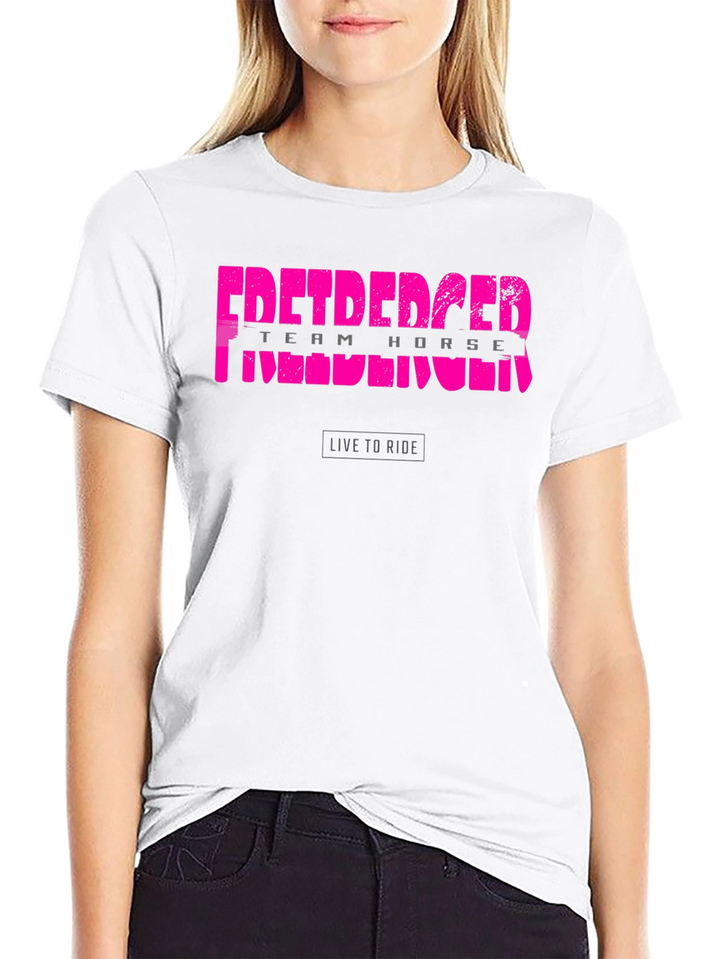 Freiberger Team Horse Black T-Shirt