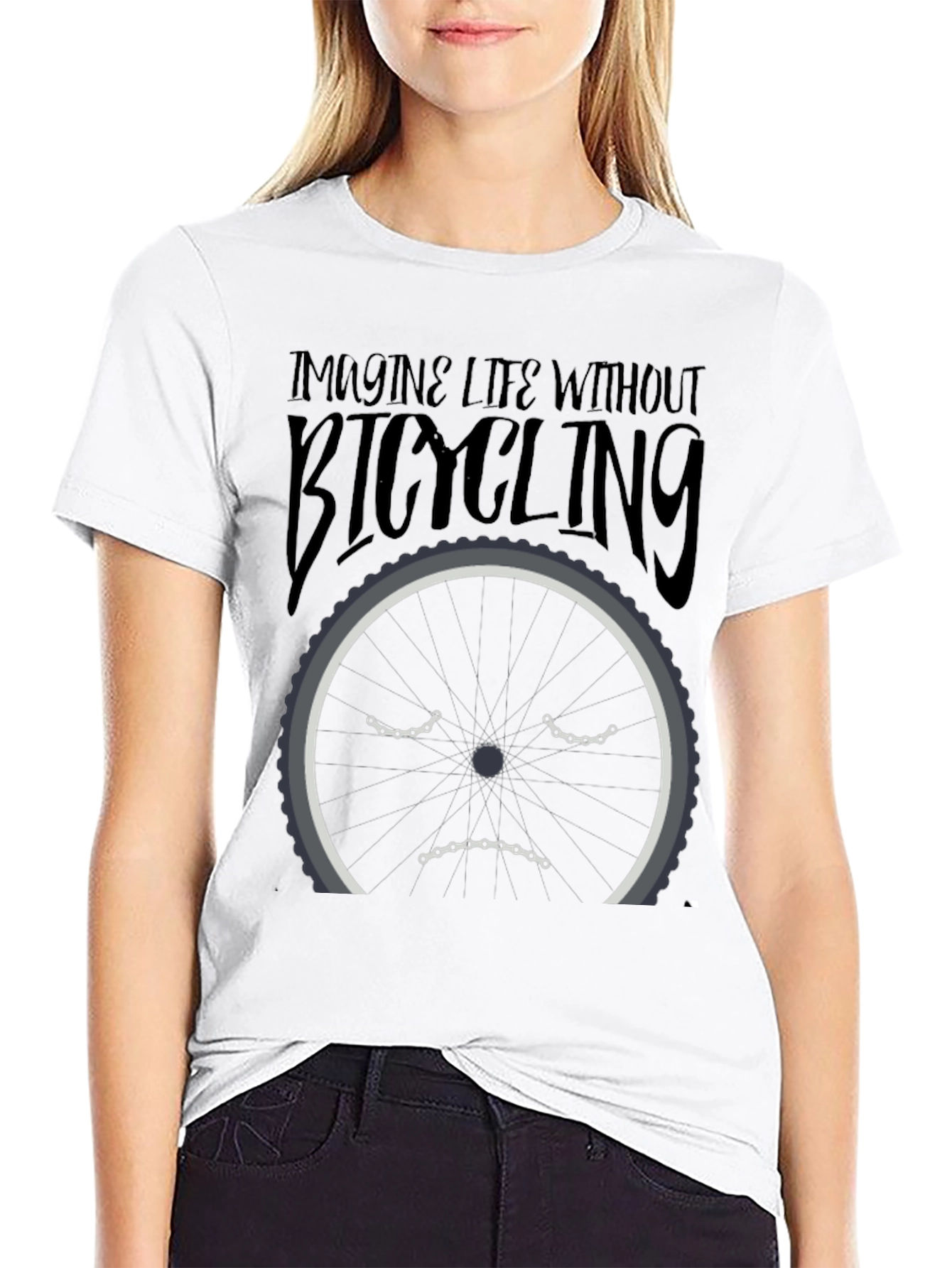 Bicycling Life T-Shirt - Unique Design