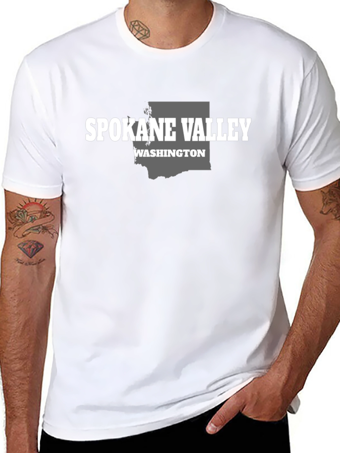 Spokane Valley Washington Graphic T-Shirt