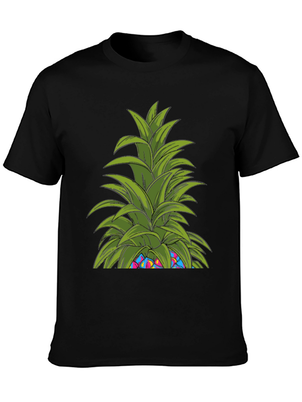 Funky Pineapple Graphic T-Shirt