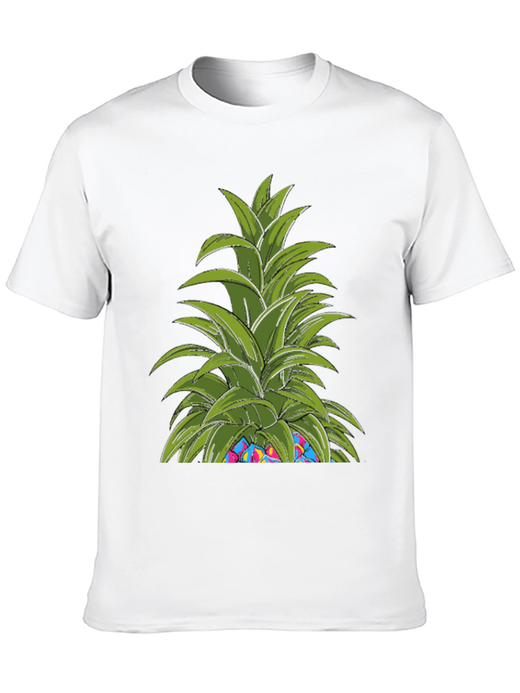 Funky Pineapple Graphic T-Shirt