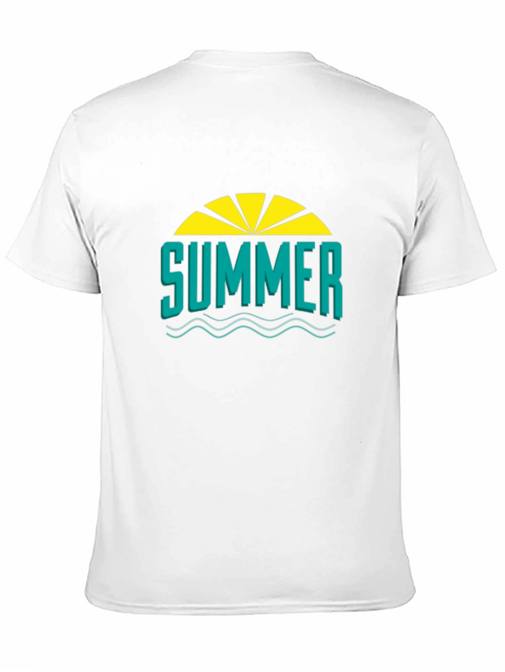 Summer Graphic T-Shirt - Black
