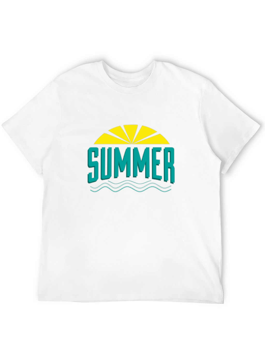 Summer Graphic T-Shirt - Black