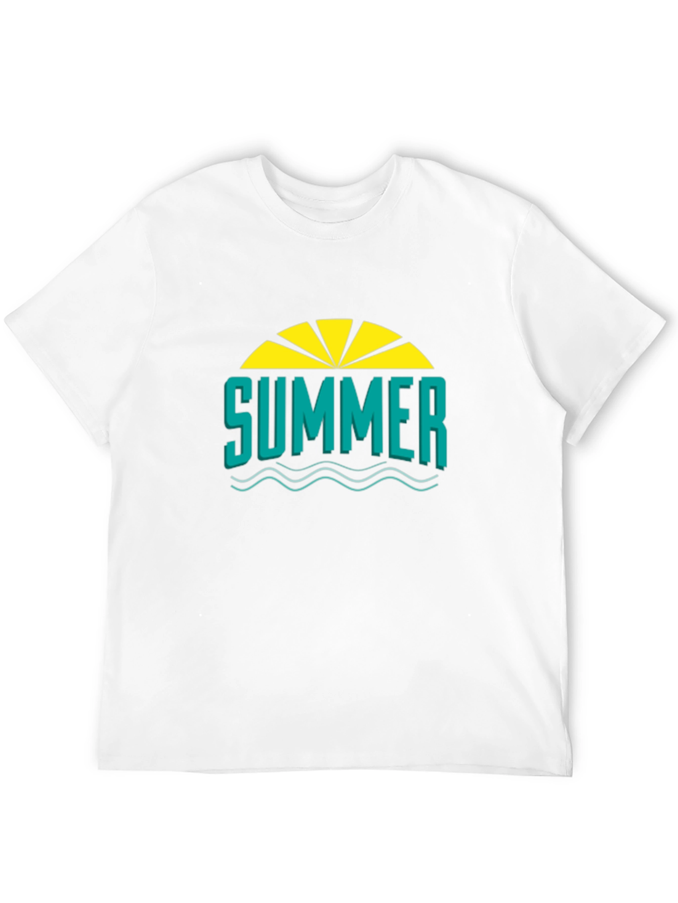 Summer Graphic T-Shirt - Black