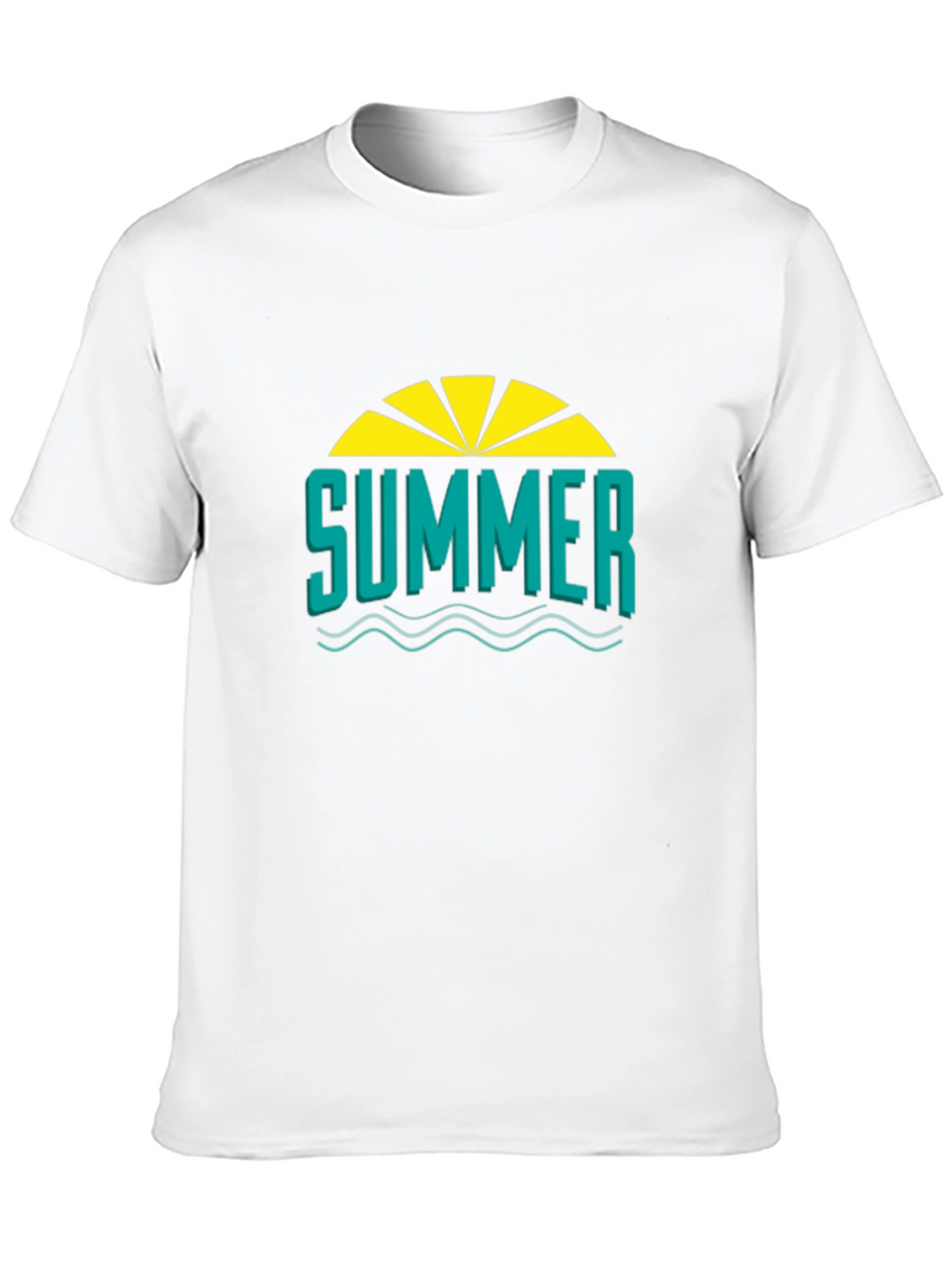 Summer Graphic T-Shirt - Black