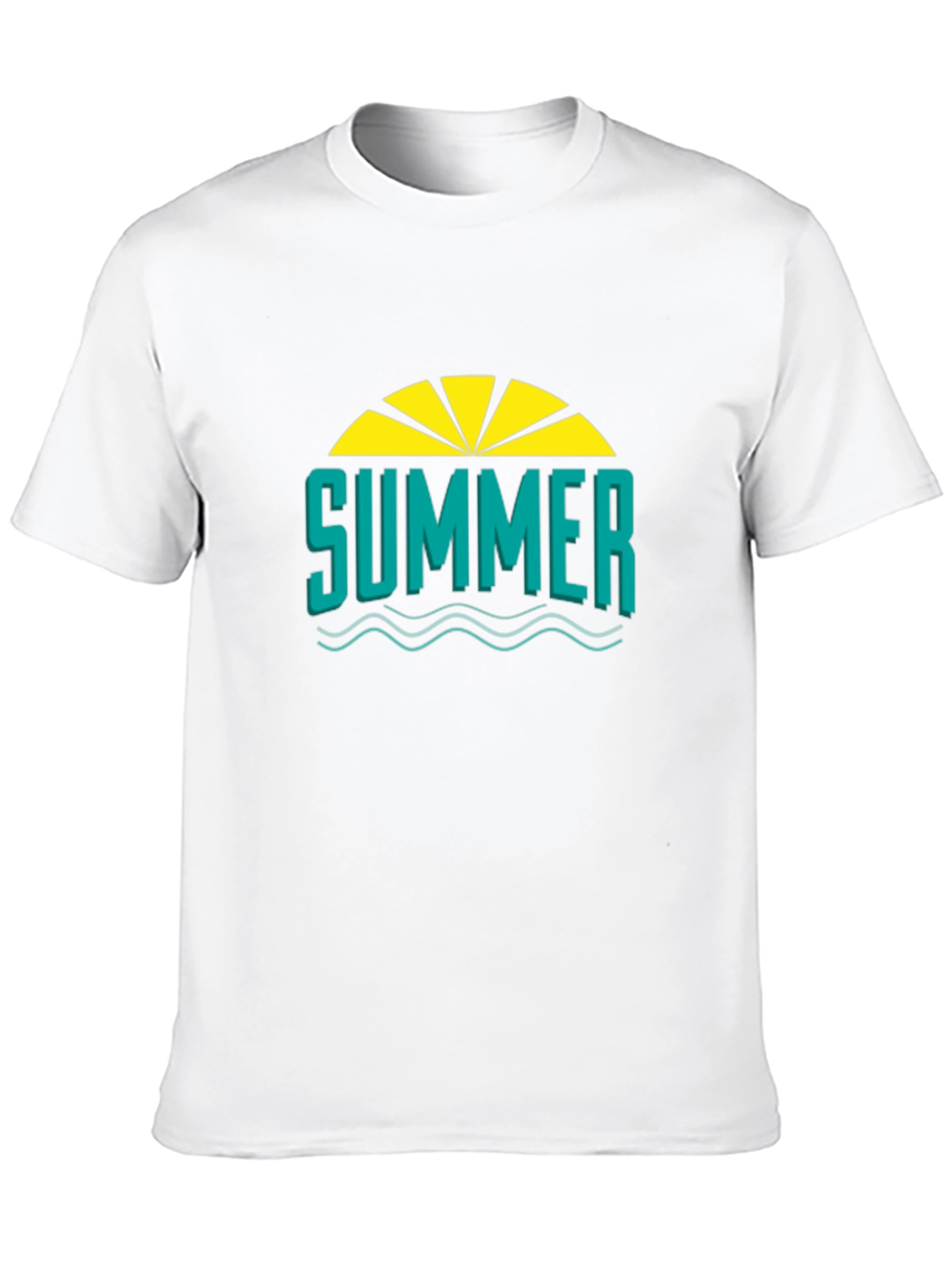 Summer Graphic T-Shirt - Black