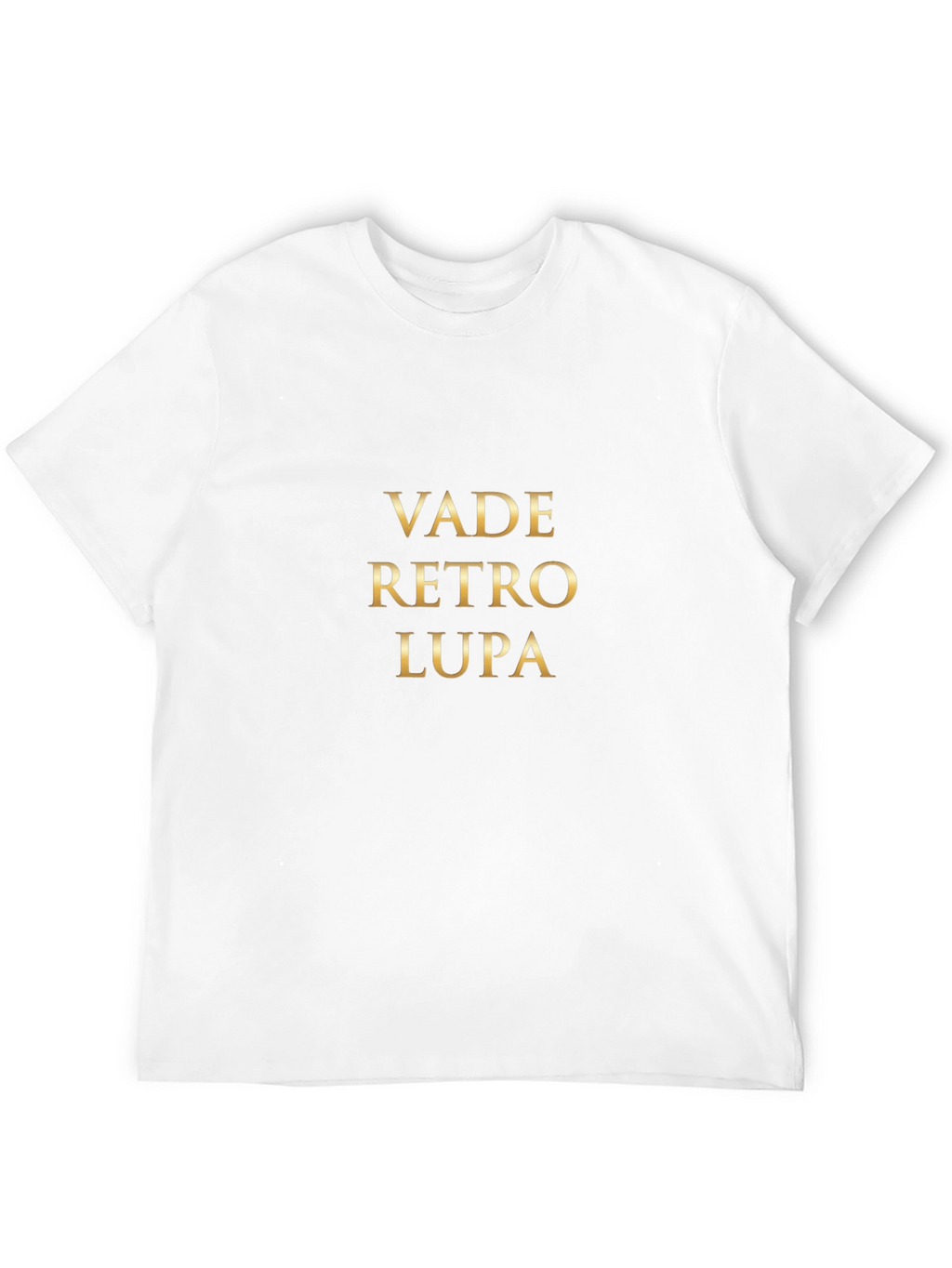 Vade Retro Lupa Black Graphic Tee