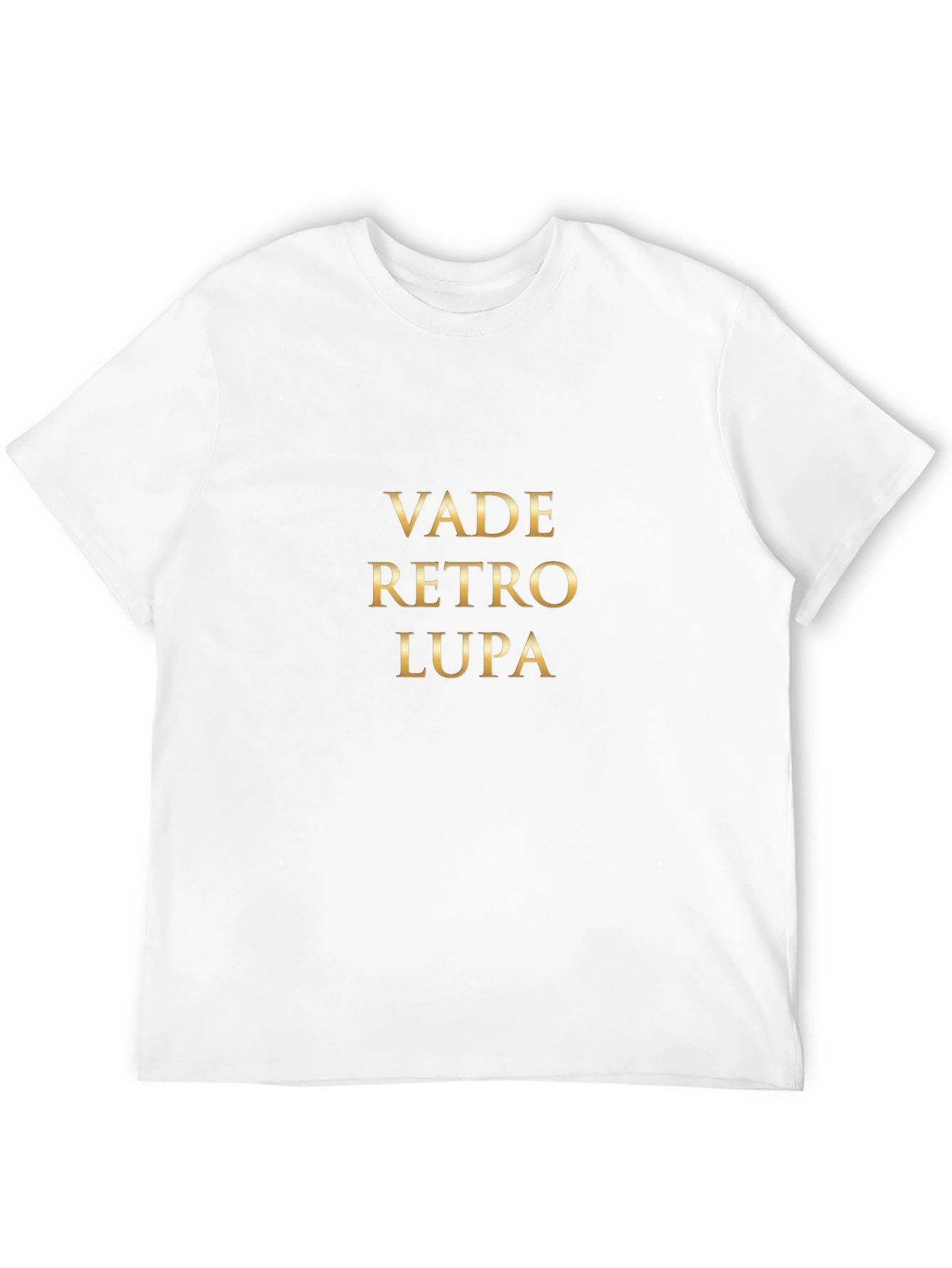Vade Retro Lupa Black Graphic Tee